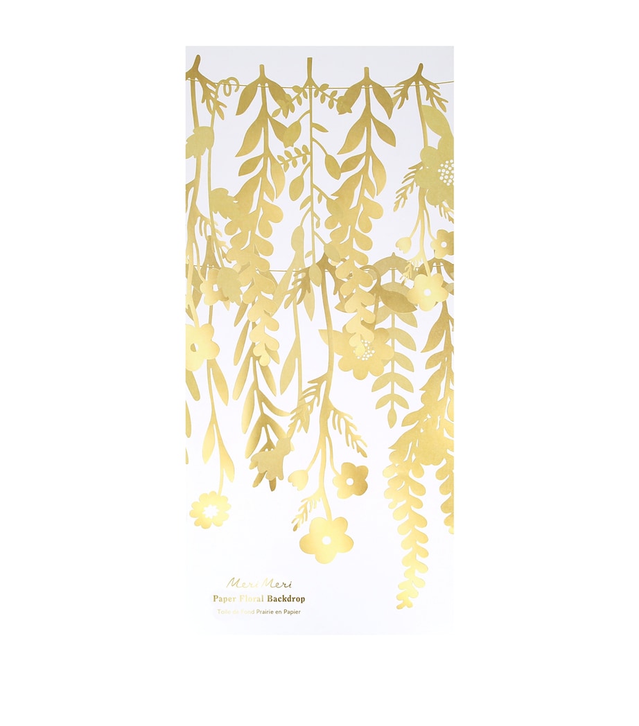 Meri Meri Floral Party Backdrop Image 1