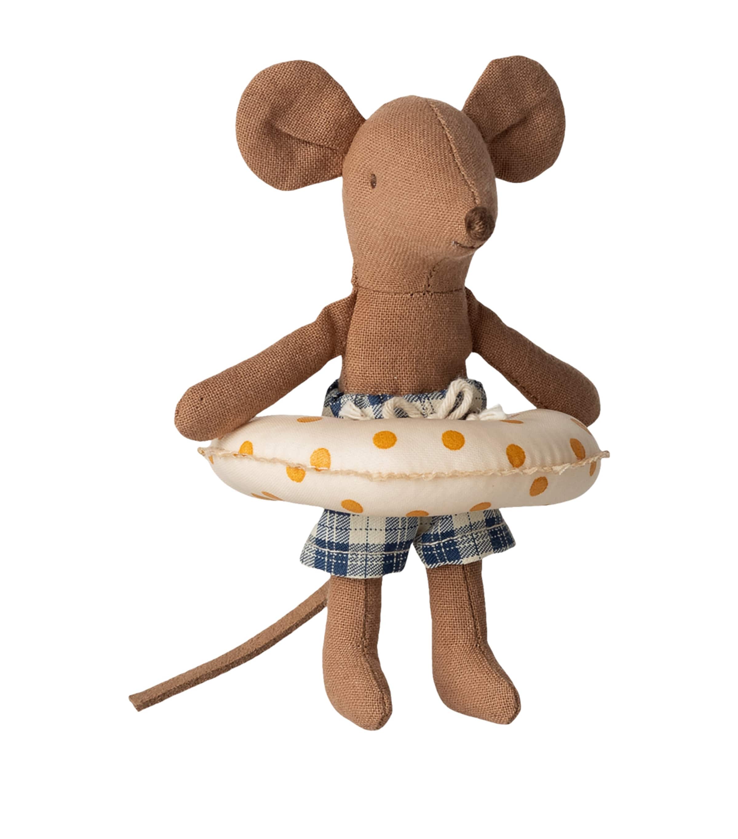 Maileg Little Brother Beach Mouse (11cm) Image 1