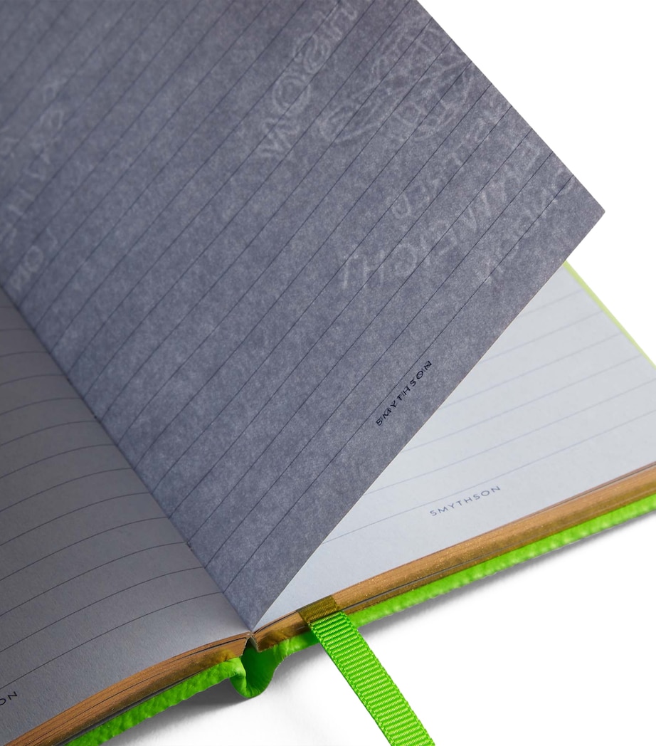 Panama Leather Pocket Notebook APPLE GREEN Image 3