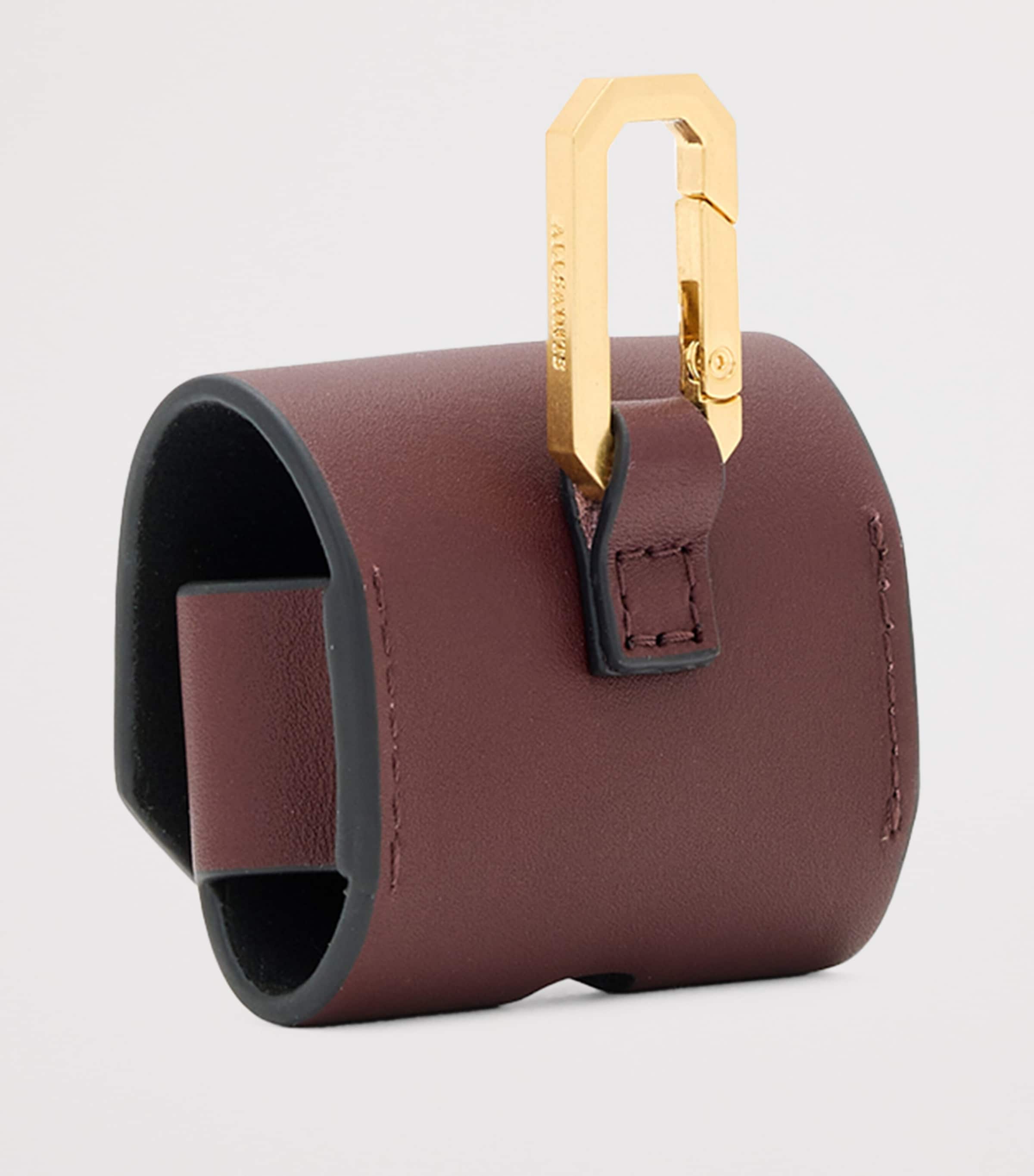 Leather AirPods Case DARK RED Image 5