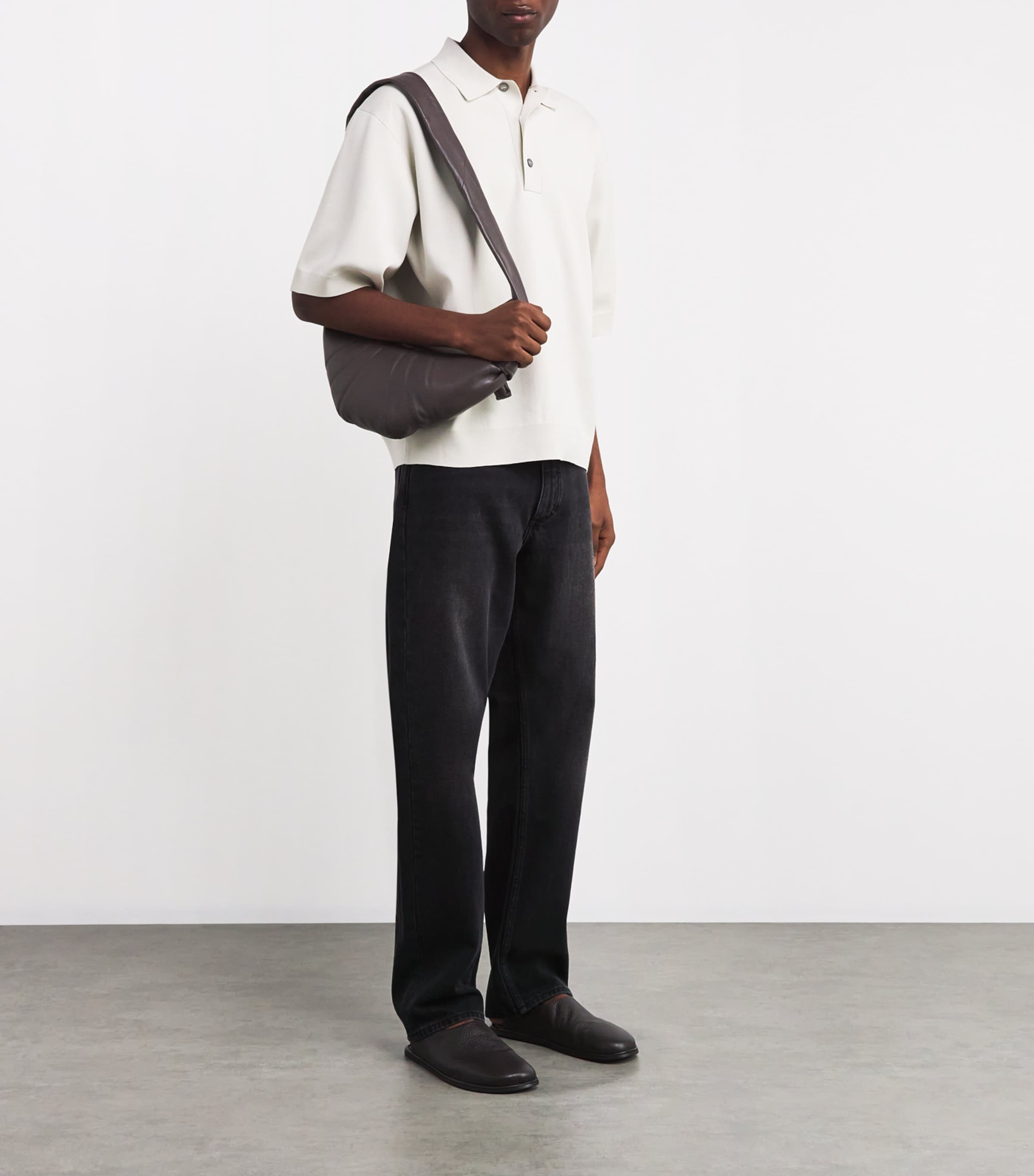 Straight Jeans WASHED BLACK Image 2