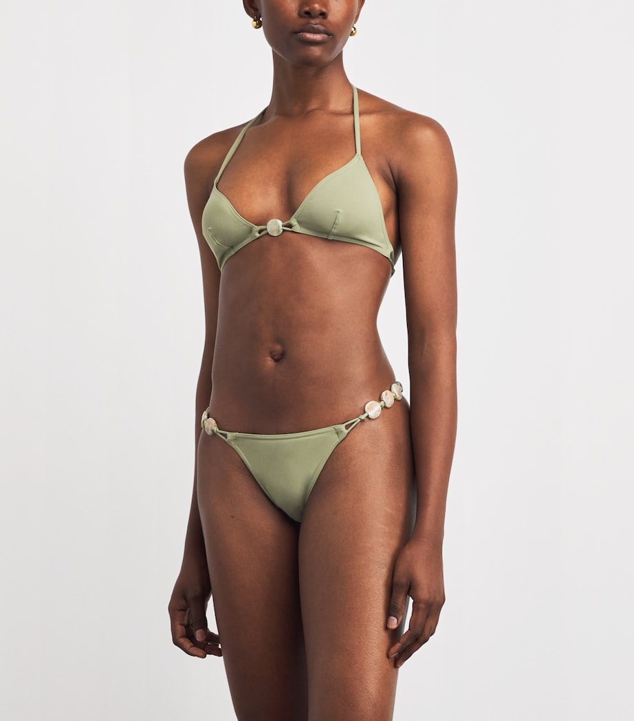 Eres Womens Alva Bikini Top Alligator Image 3