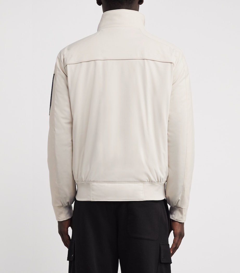 Zip-Up Jadon League Jacket 131OPEN WHITE Image 4