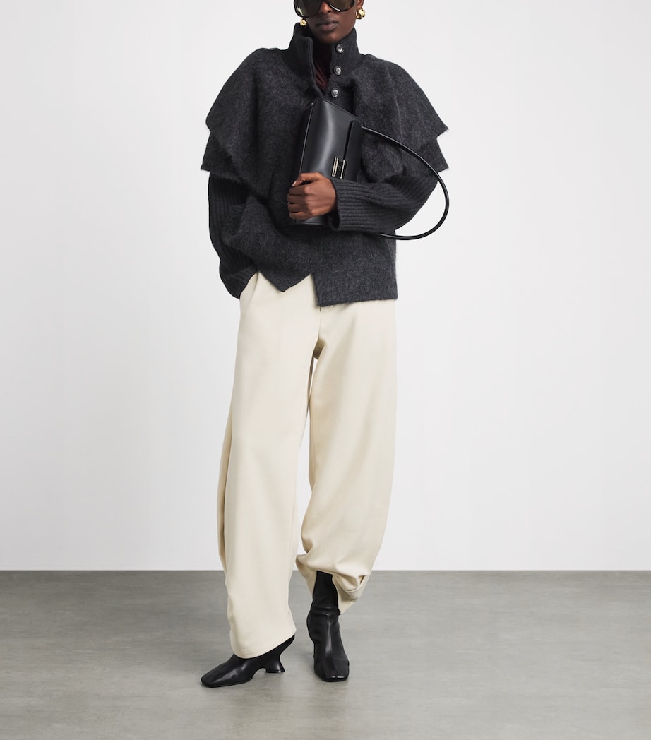 Source Unknown Womens Twill Balloon Wide-Leg Trousers Iv Image 2