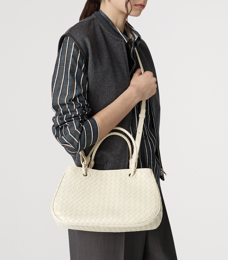 Leather Basket Shoulder Bag 9211 Image 2