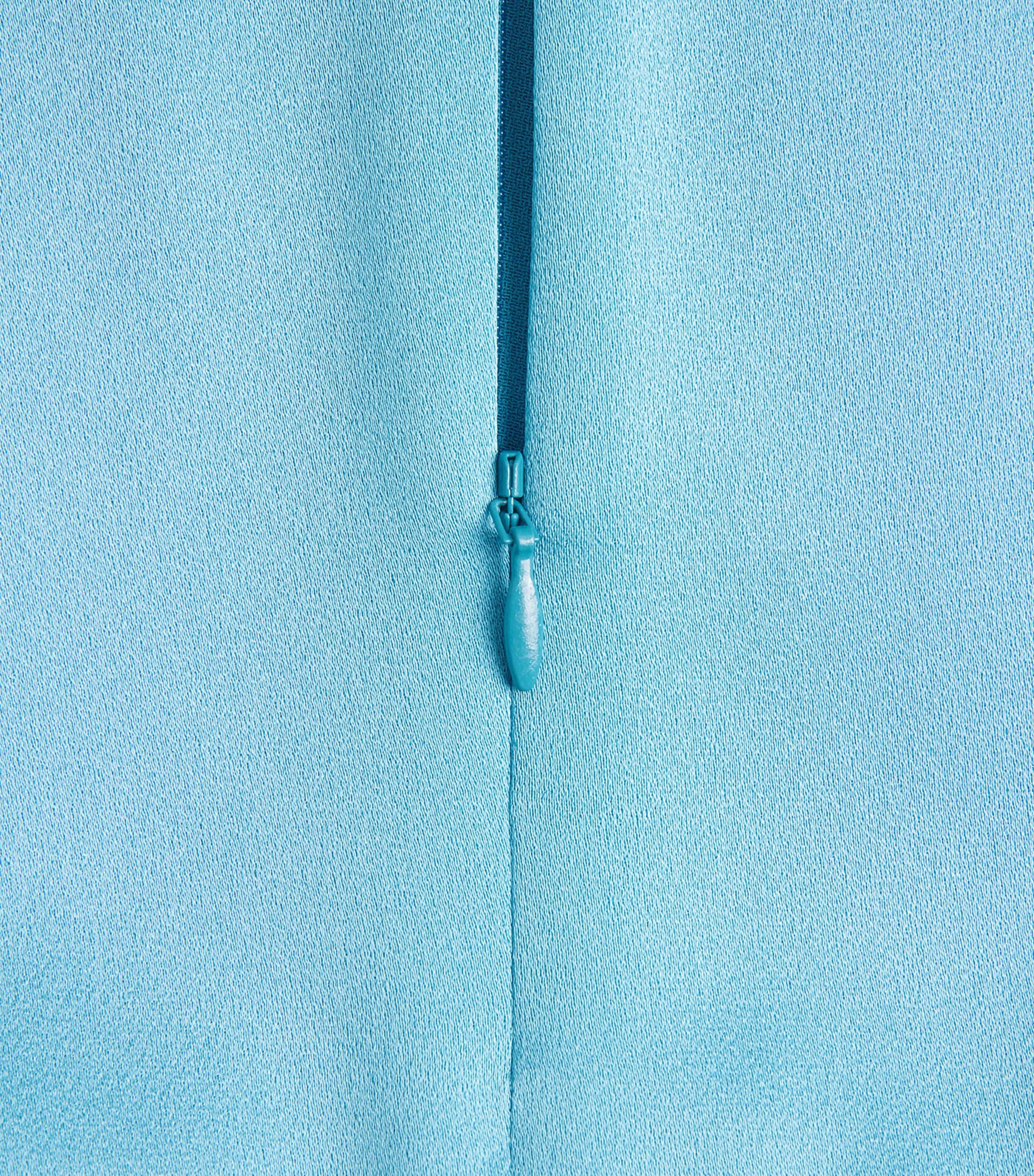 Satin Sleeveless Blouse 4130 STEEL BLUE Image 5