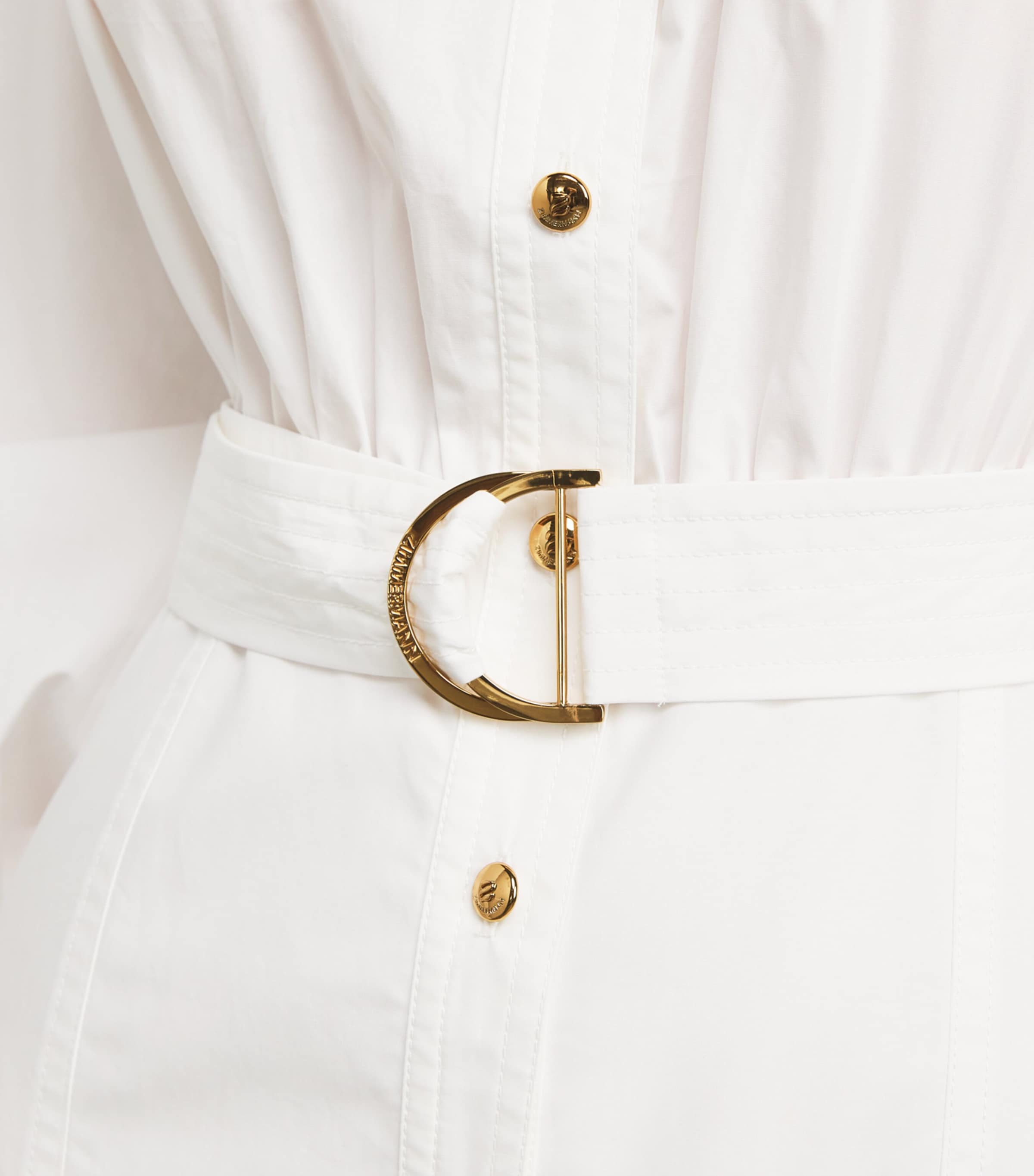 Utility Midi Dress IVORY Image 5