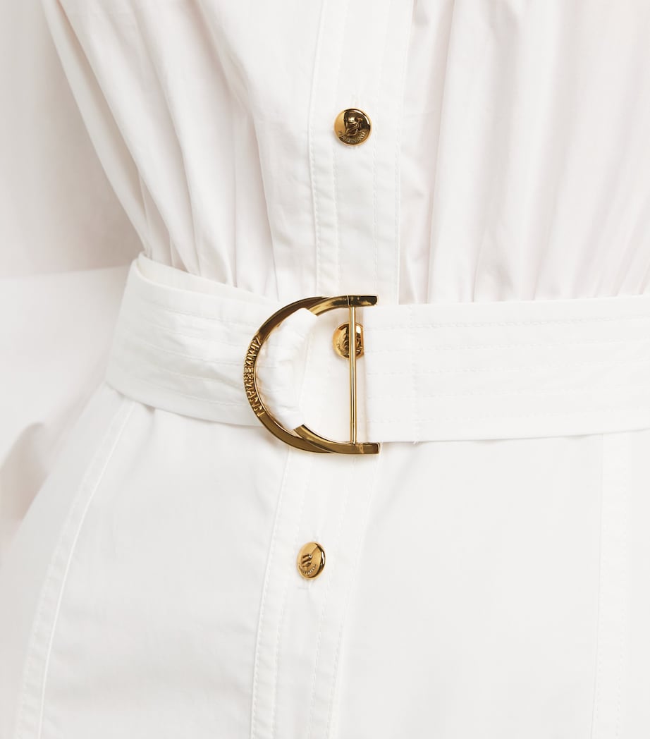 Utility Midi Dress IVORY Image 5