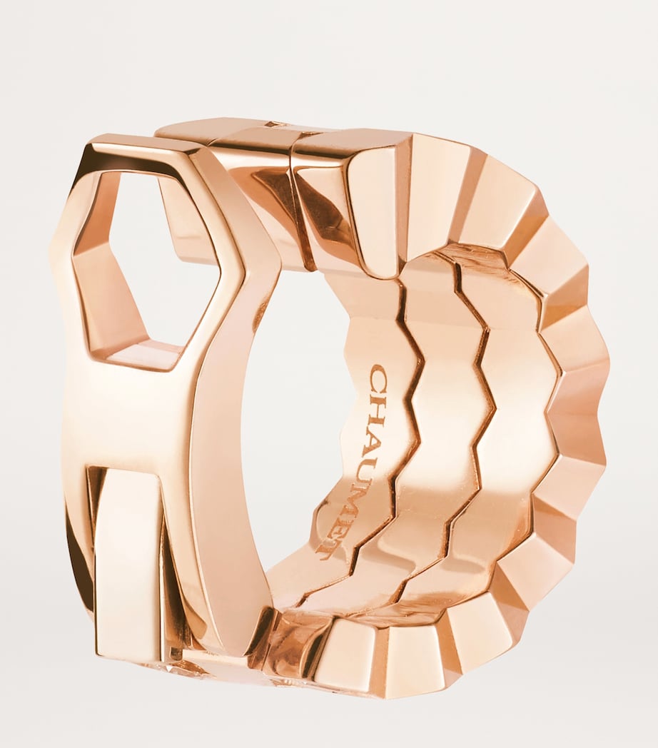 Rose Gold and Diamond Bee de Chaumet Ear Cuff PINK GOLD Image 2