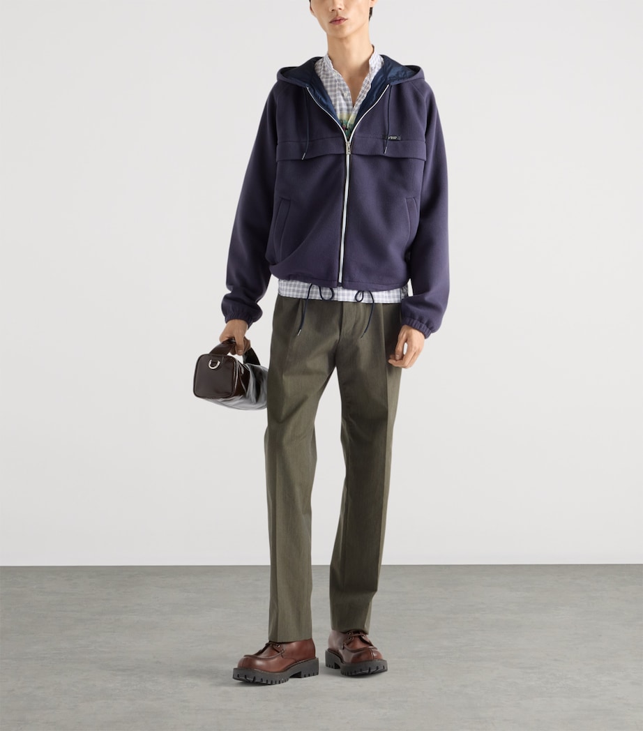 Technical Hooded Blouson Jacket F0124 Image 2