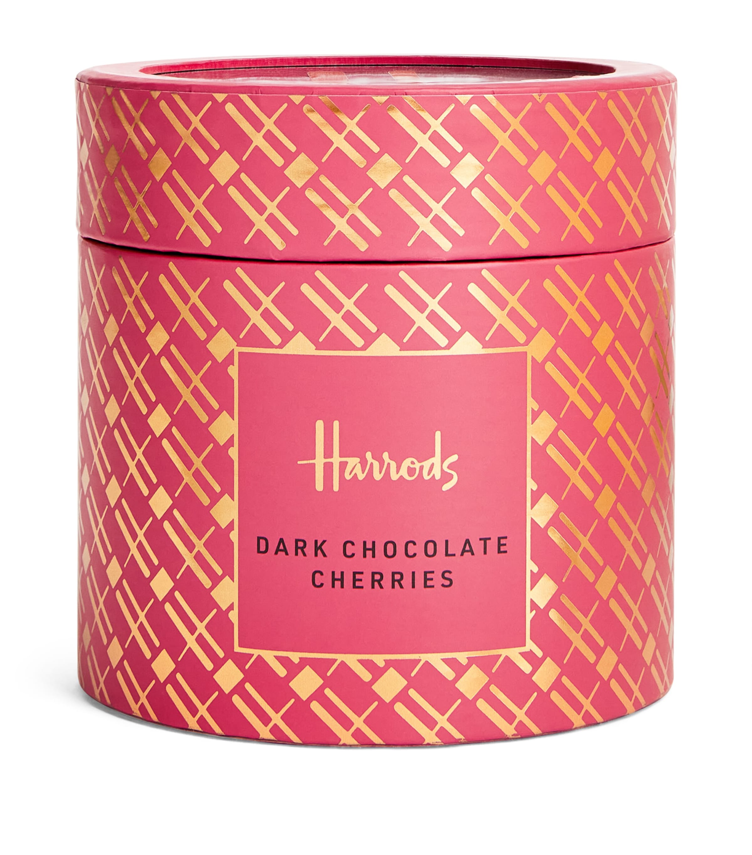 Harrods Dark Chocolate Cherries (325g) Image 1