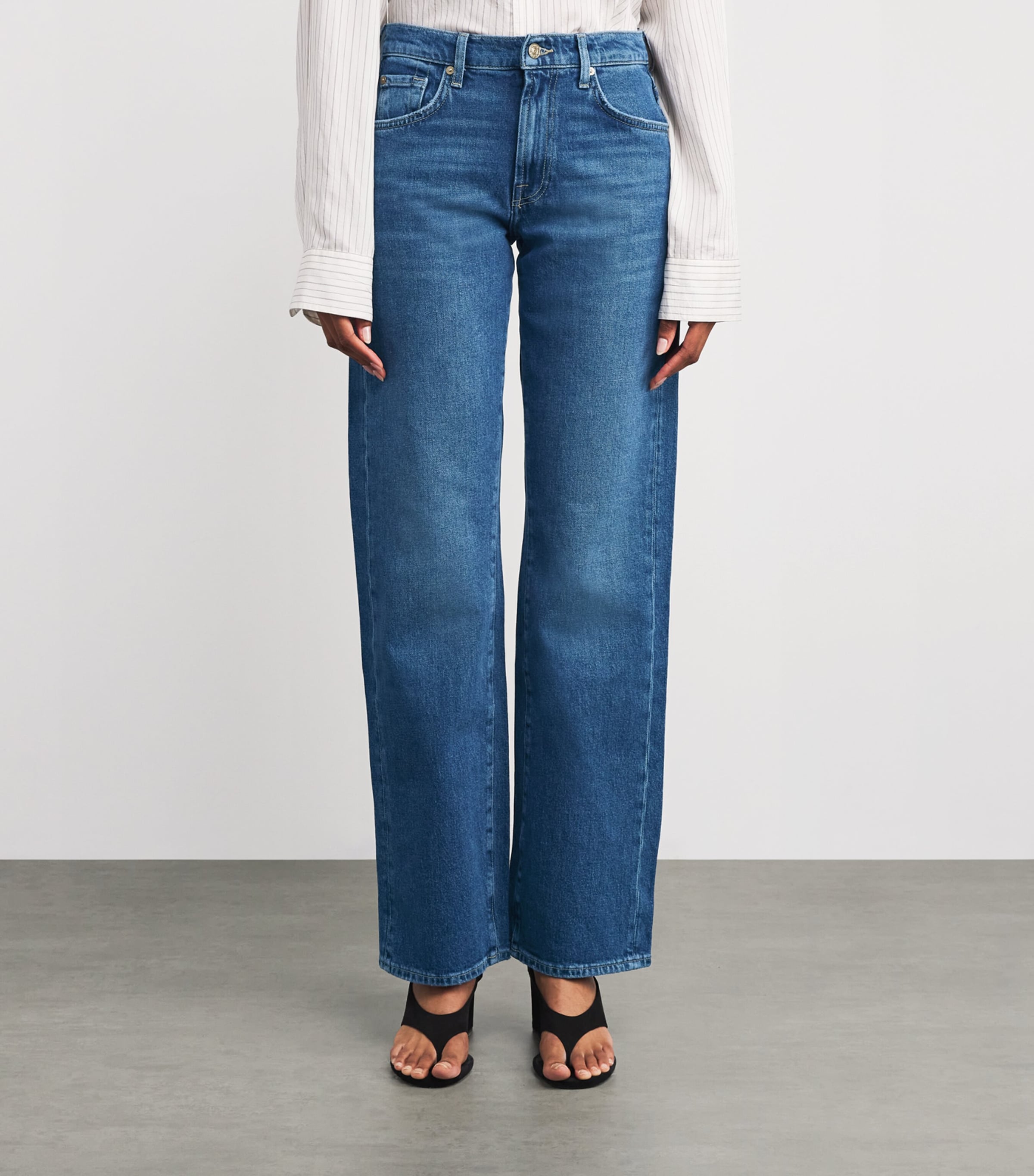 Tess High-Rise Straight Jeans EXPLORER Image 3