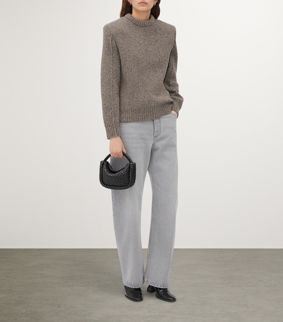 Mini Lambskin Cobble Top-Handle Bag 1019 Image 2