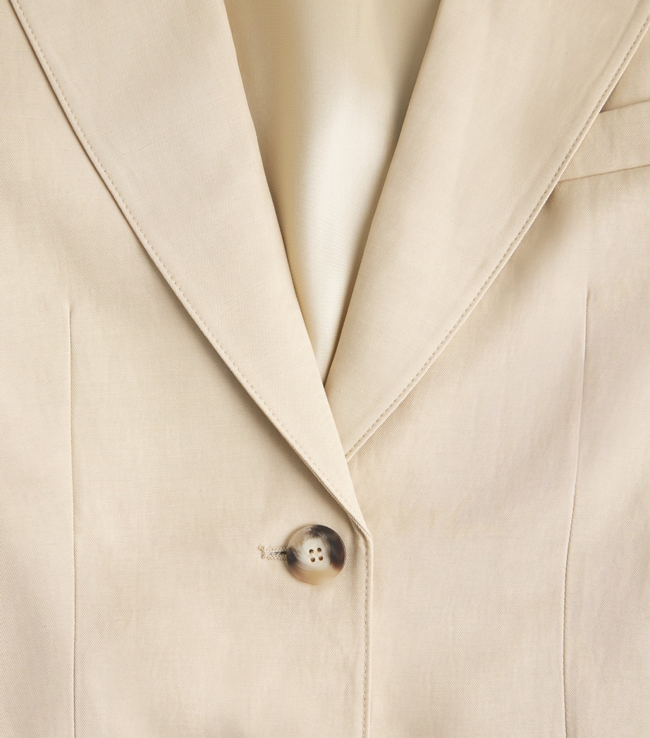 Single-Button Rochd Blazer POWDER Image 6