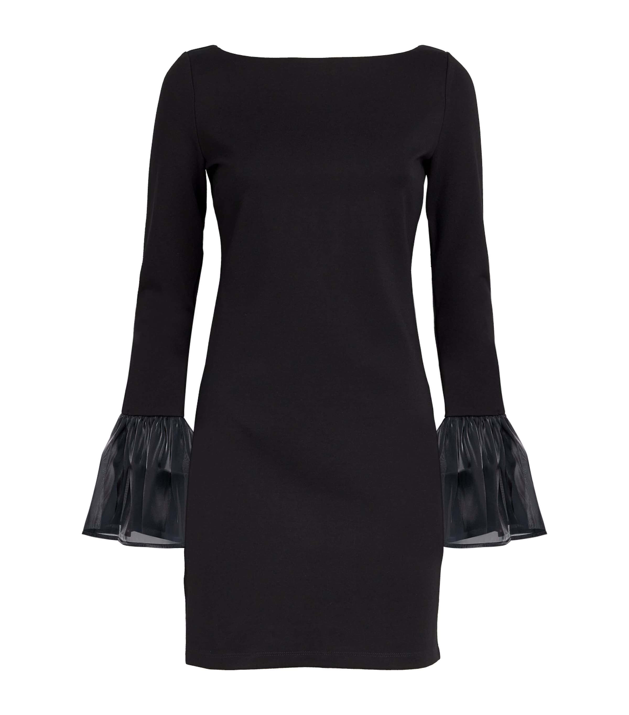 Shop Staud Hawthorne Mini Dress In Black