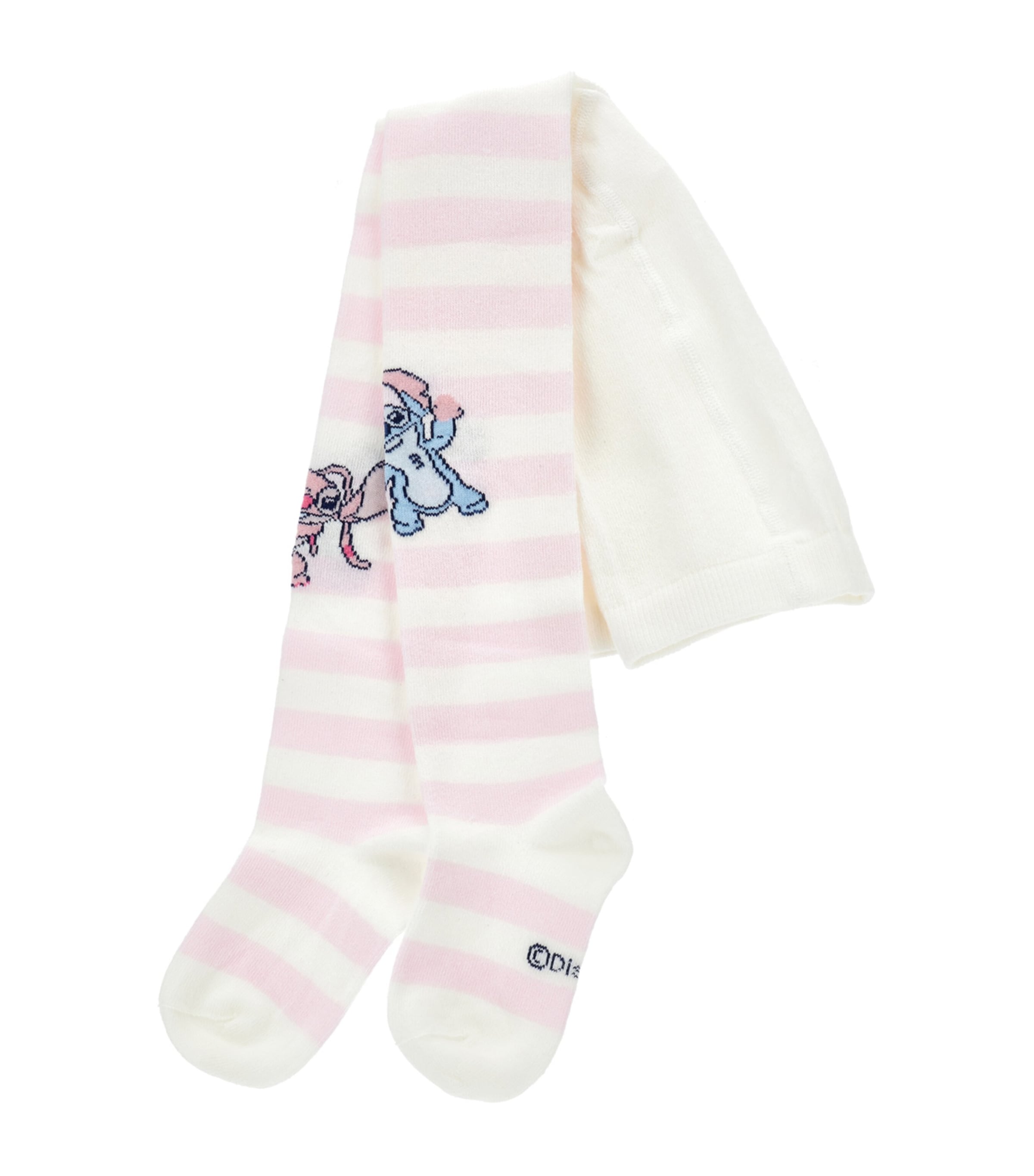 x Disney Cotton-Blend Striped Stitch Tights PANNA+FAIRYTALE Image 2
