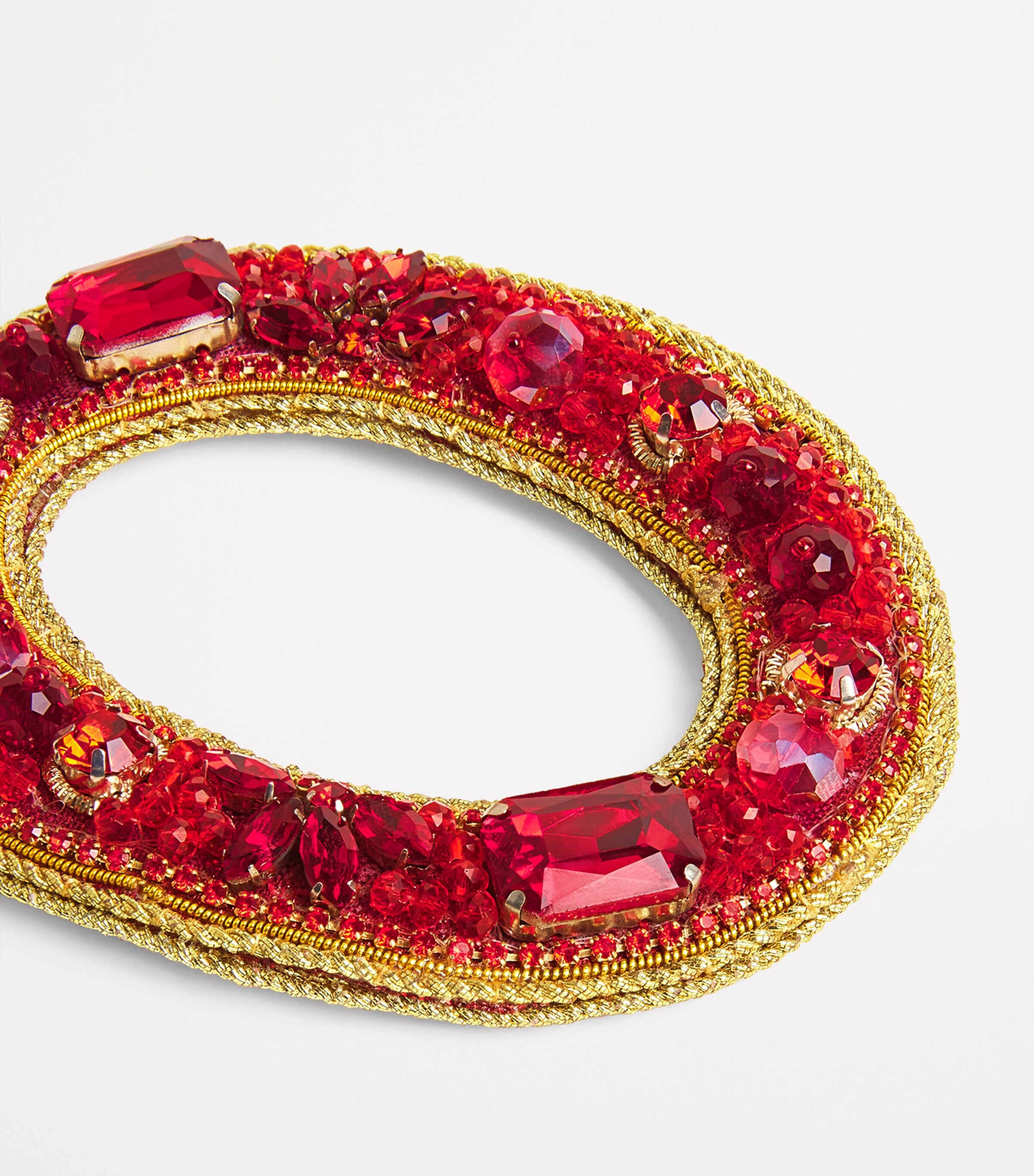 Embellished O Tree Decoration RED Image 2