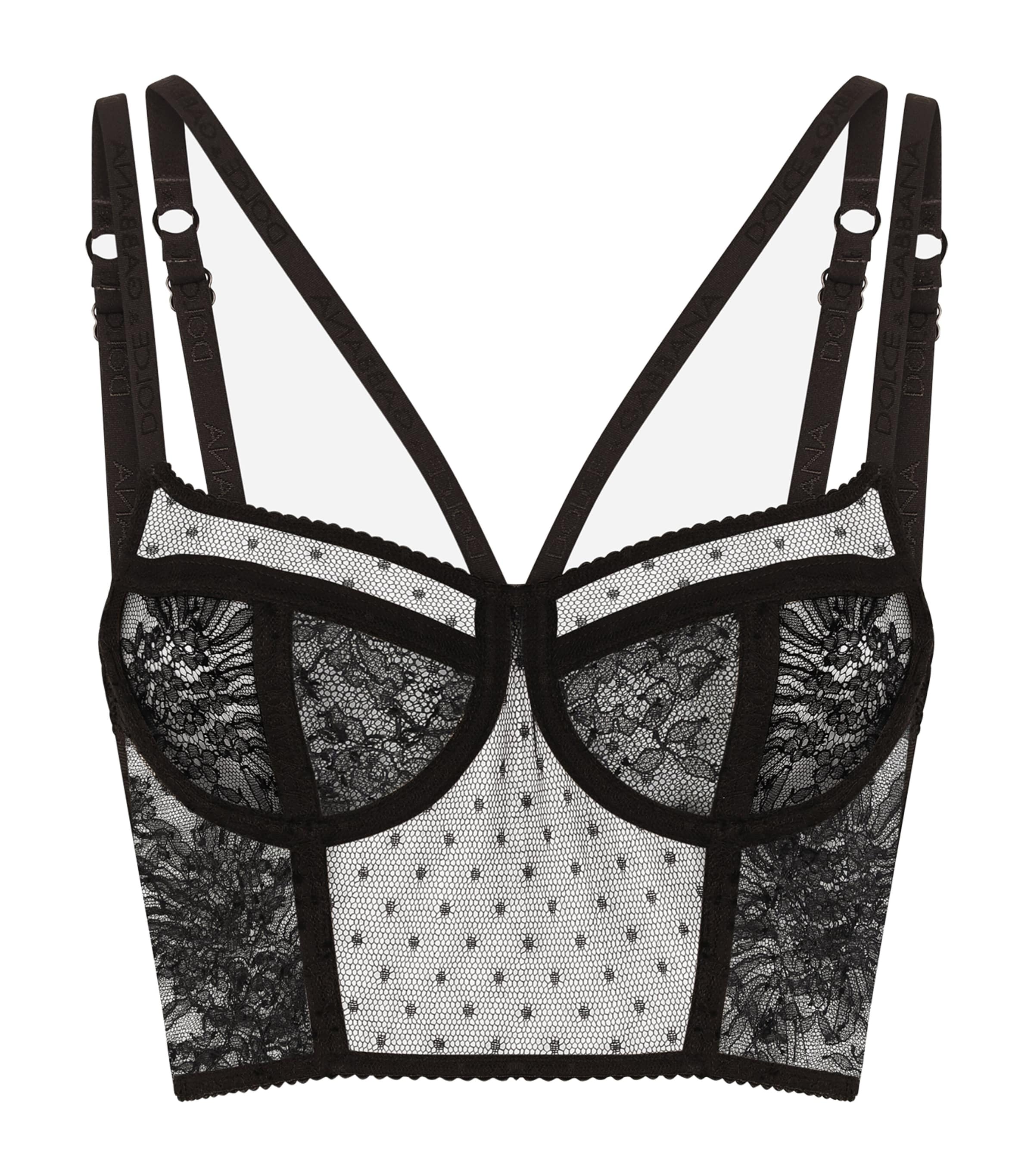 DOLCE & GABBANA LACE BRALETTE TOP 