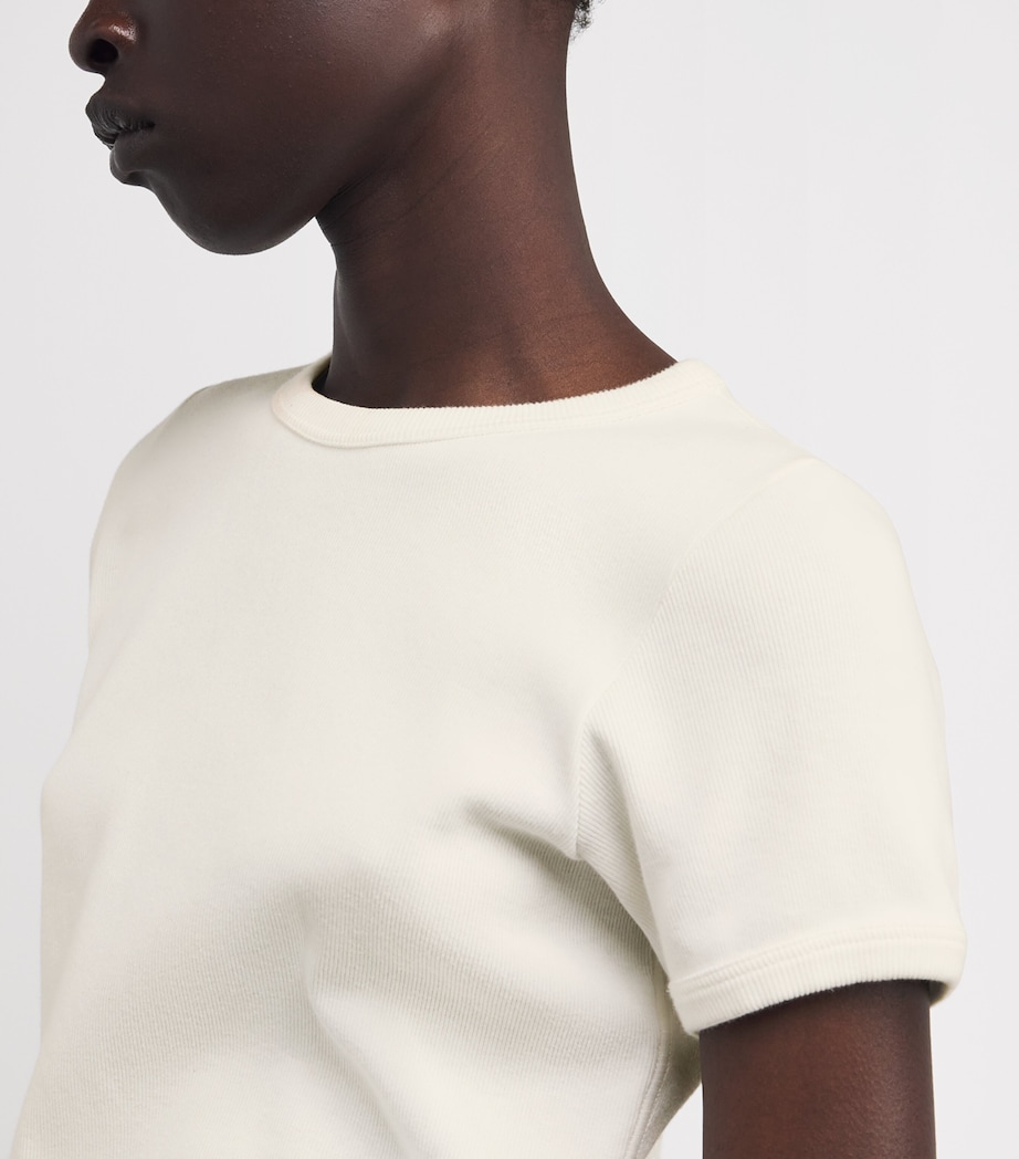 Torya Cotton T-Shirt WHITE Image 5