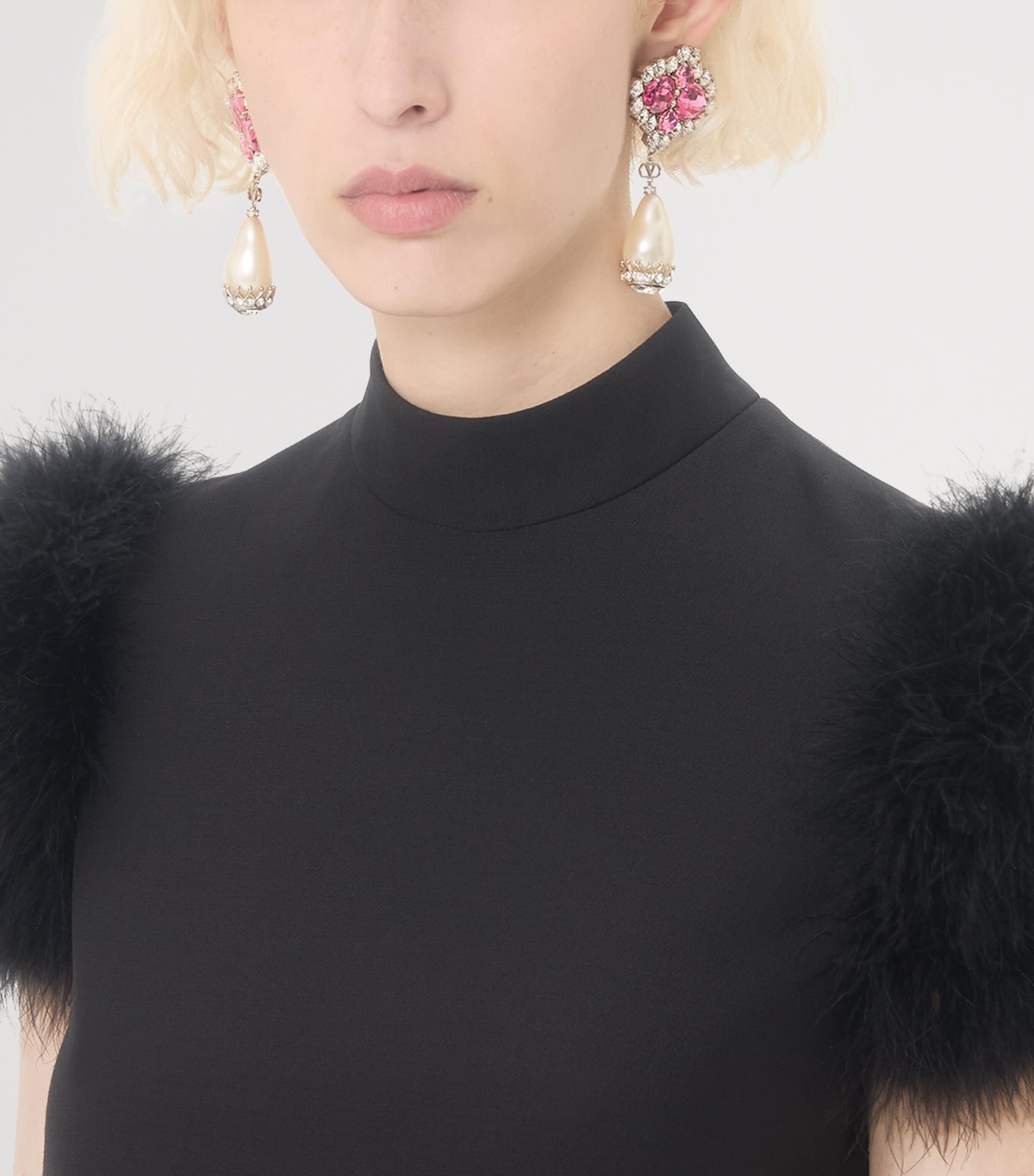 Embellished Drop Earrings C9Q Image 2