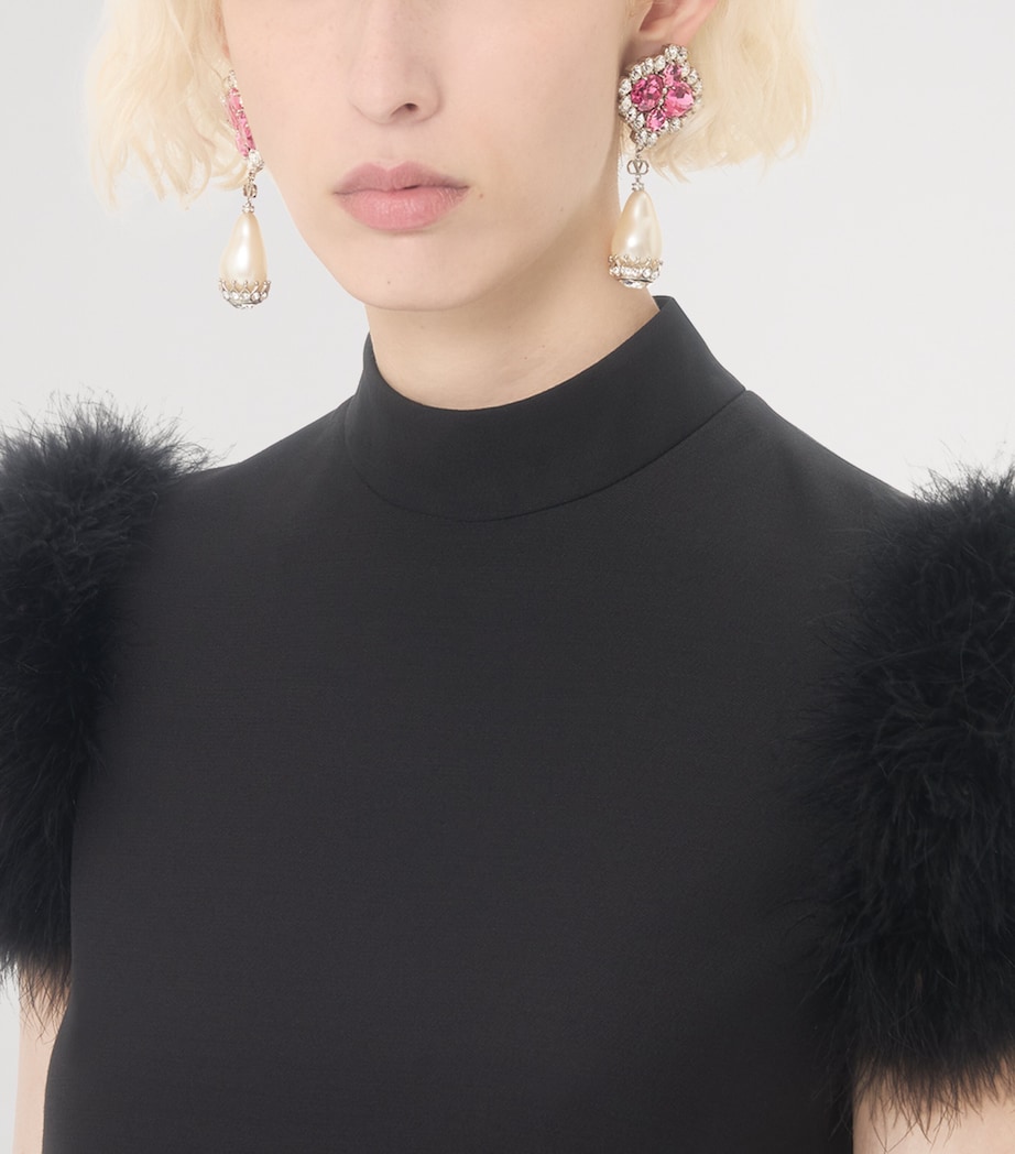 Embellished Drop Earrings C9Q Image 2