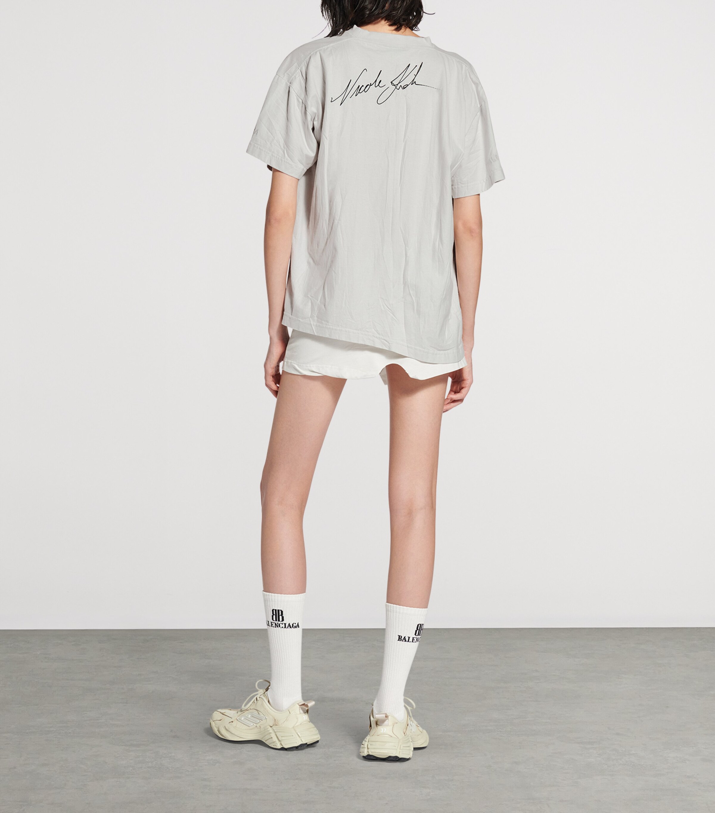 Balenciaga Cotton Nicole T-Shirt | Harrods US