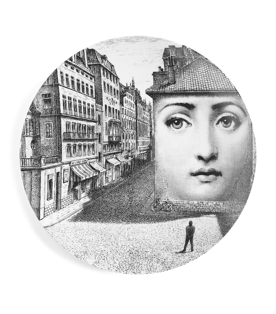 Fornasetti Tema e Variazioni No. 223 Wall Plate (26cm) Image 1