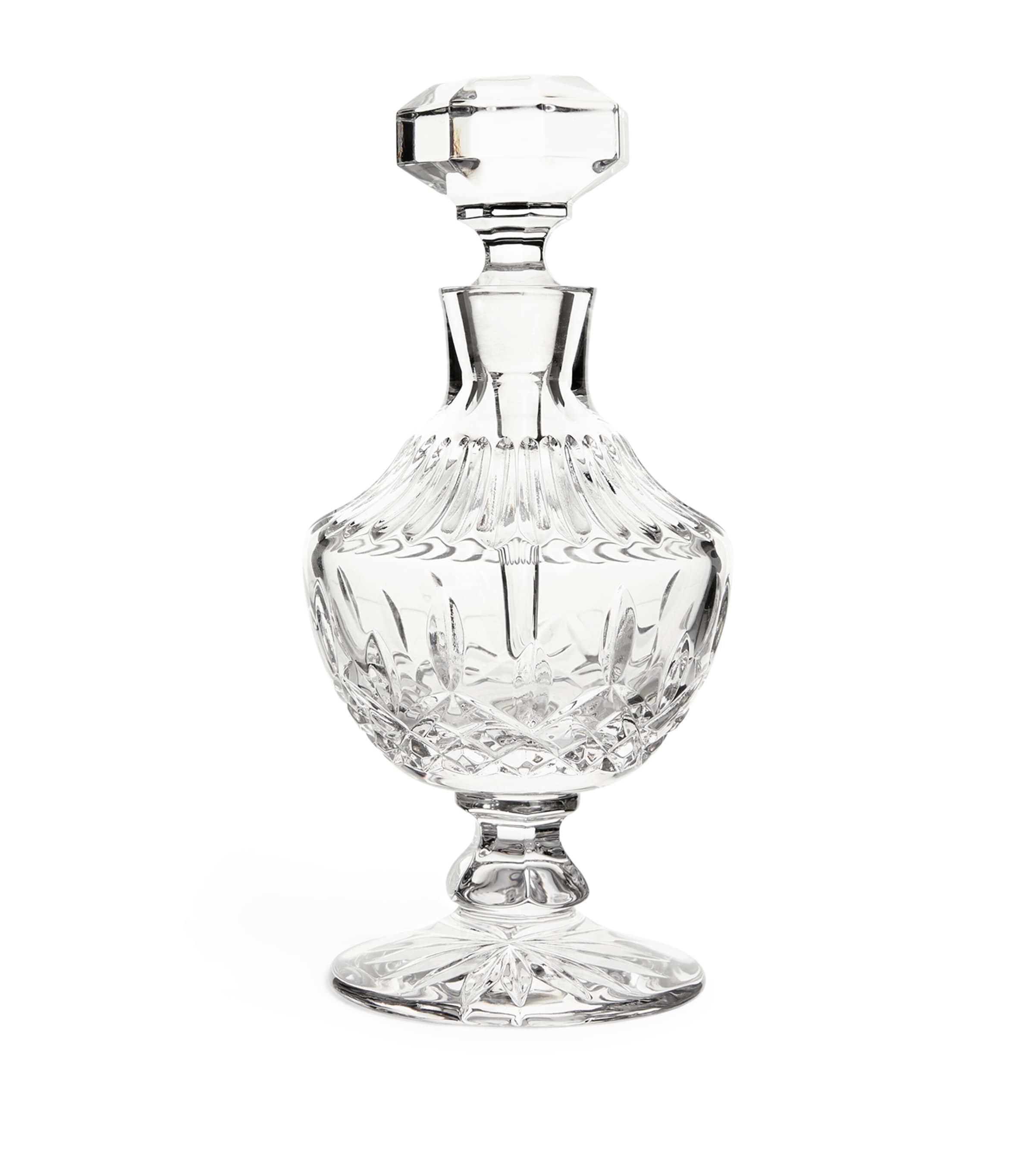 Lismore Tall Footed Perfume Bottle CLEAR Image 1