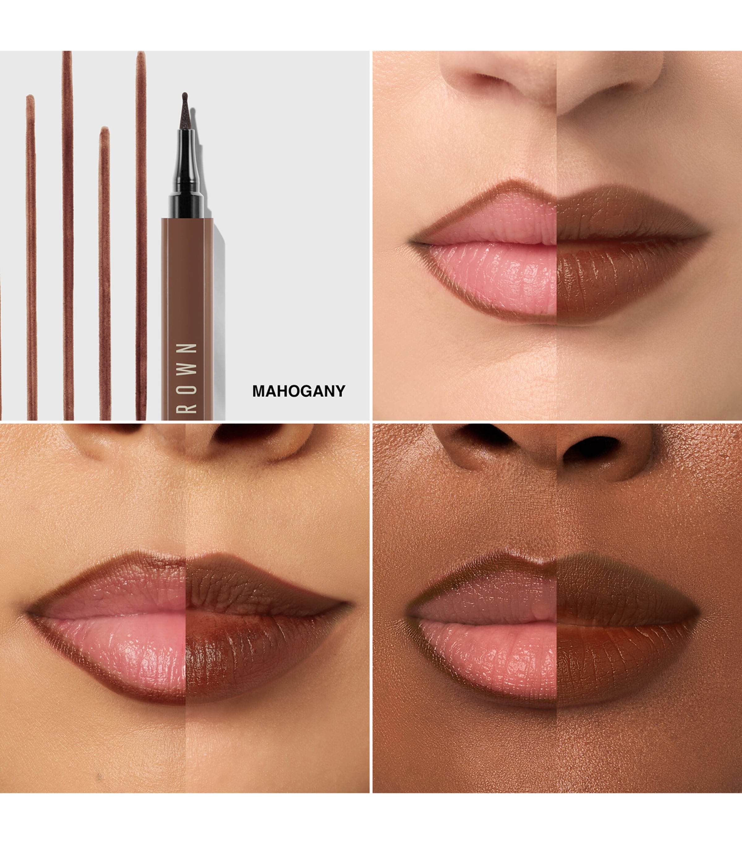 Bobbi Brown Lip Tint Liner Mahogany Image 2