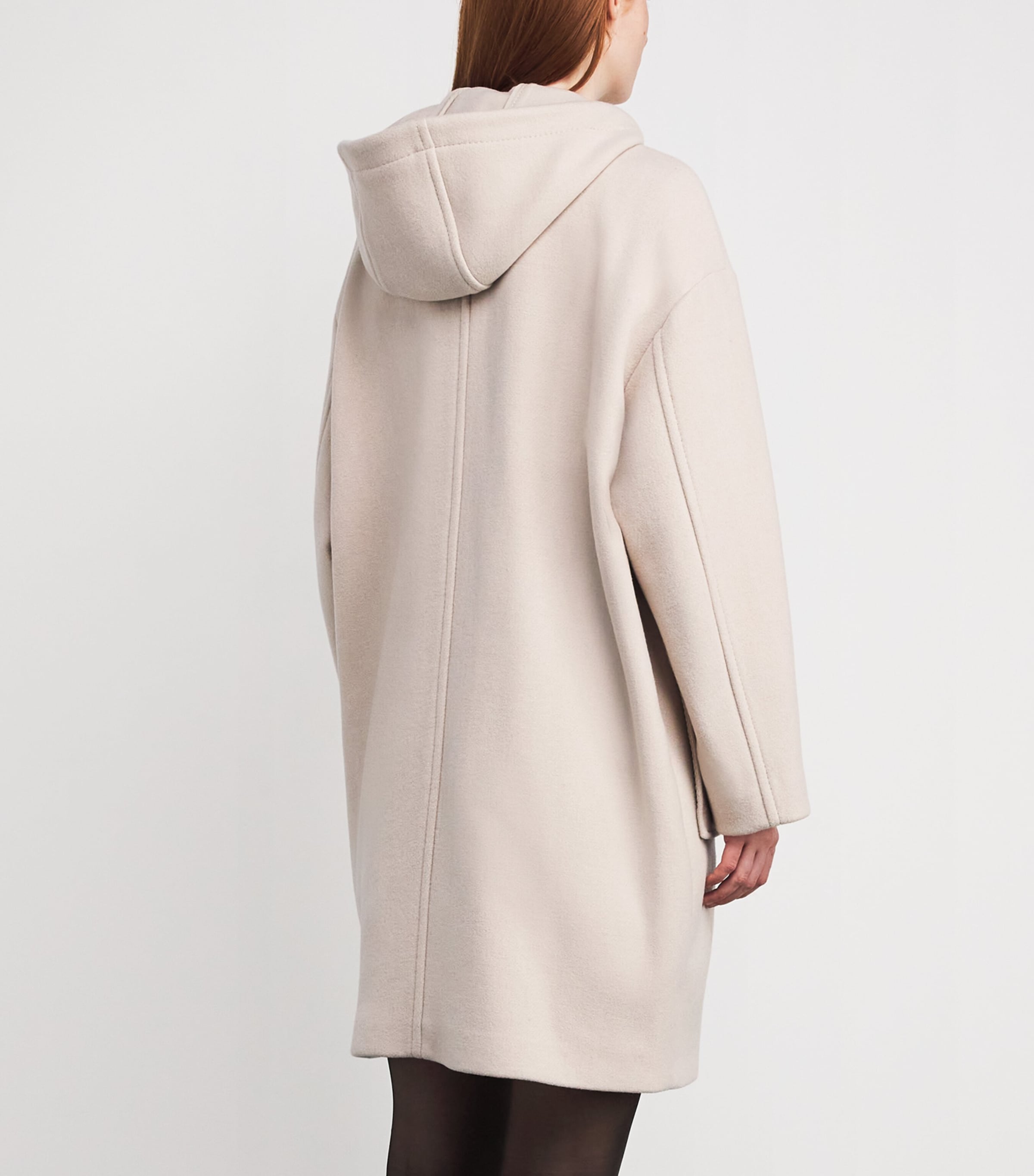 Wool-Blend Duffle Coat CREAM Image 4