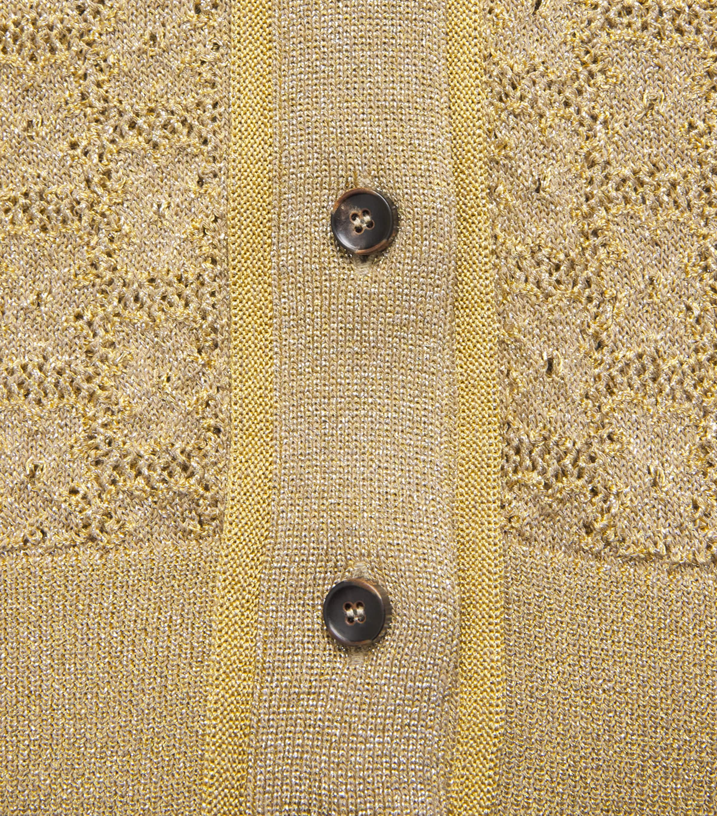 Woven Lurex Cardigan GLD111 GOLD Image 5