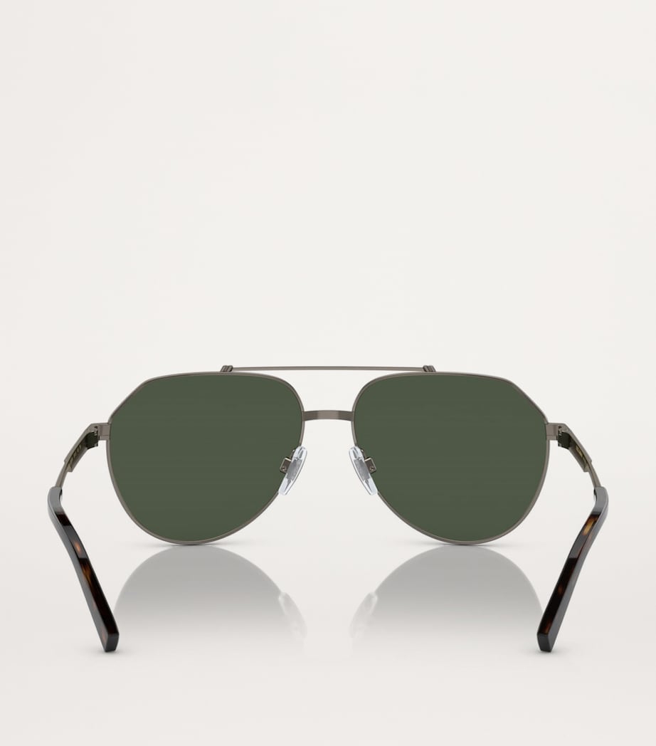 Metal Aviator Sunglasses 13359A Image 4