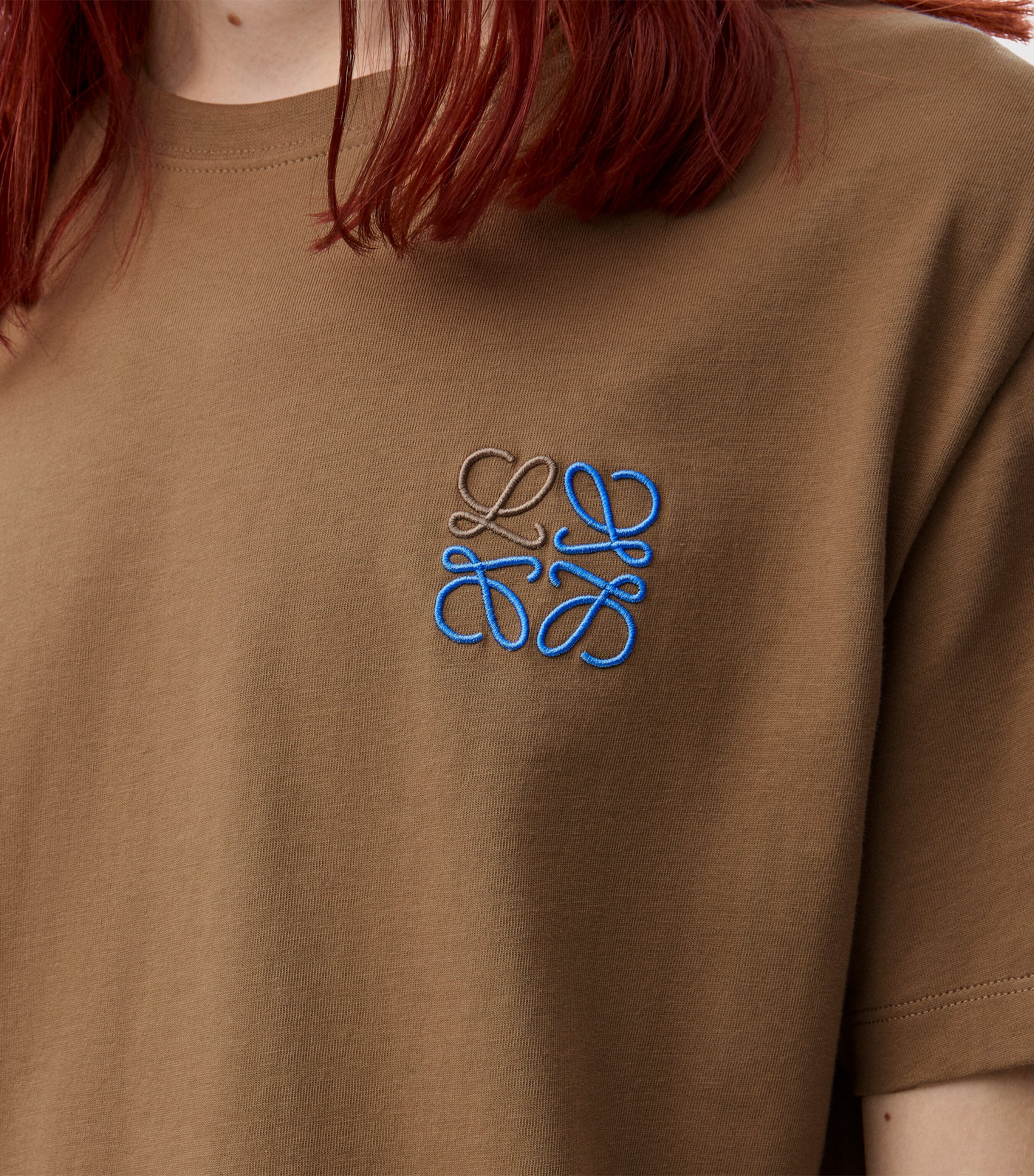 LOEWE ANAGRAM LOGO T-SHIRT アナグラム ロゴ Tシャツ LOEWE Cotton Anagram T-Shirt | Harrods US