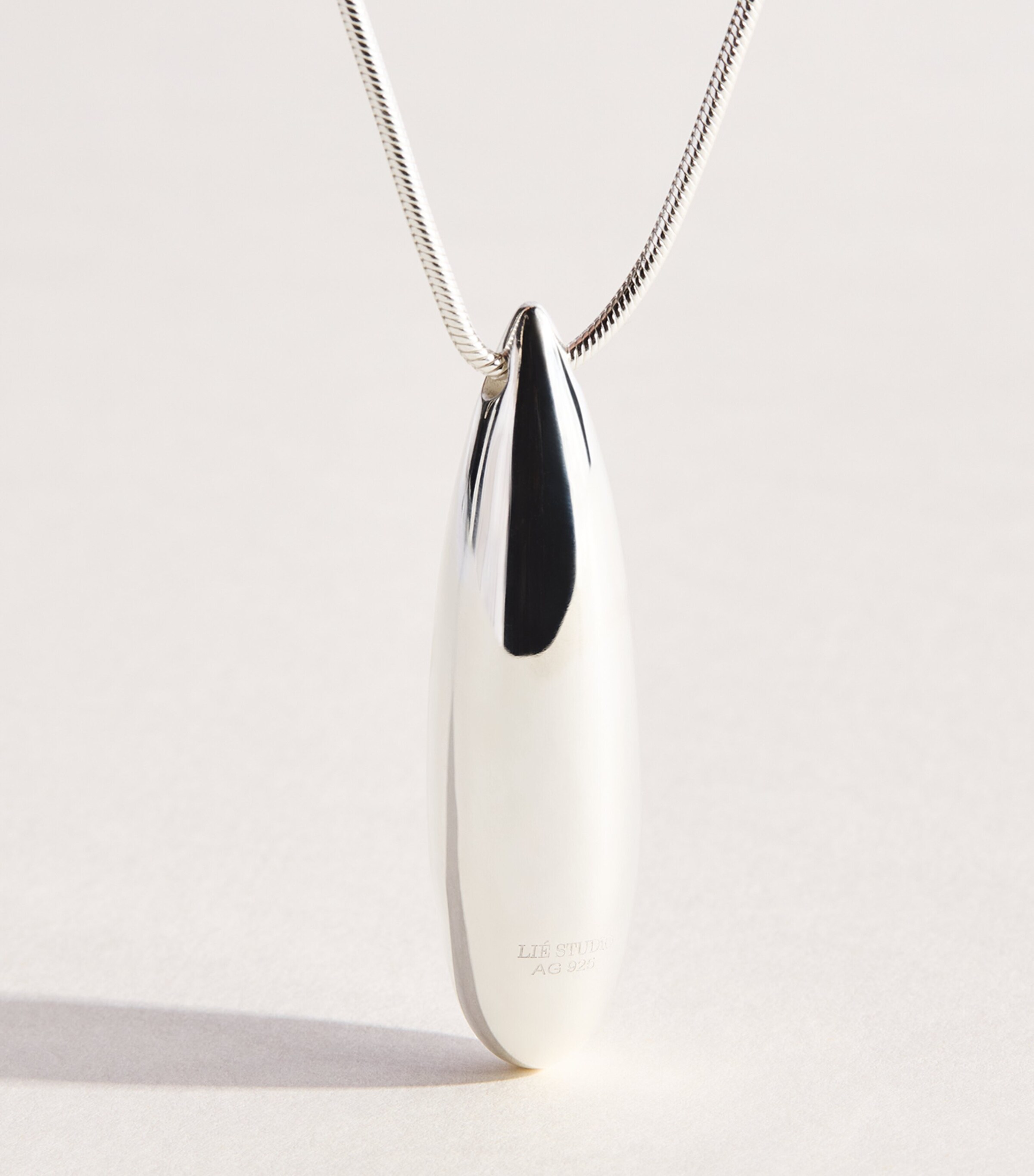 LIÉ STUDIO Sterling Silver Dolly Necklace Silver Image 5