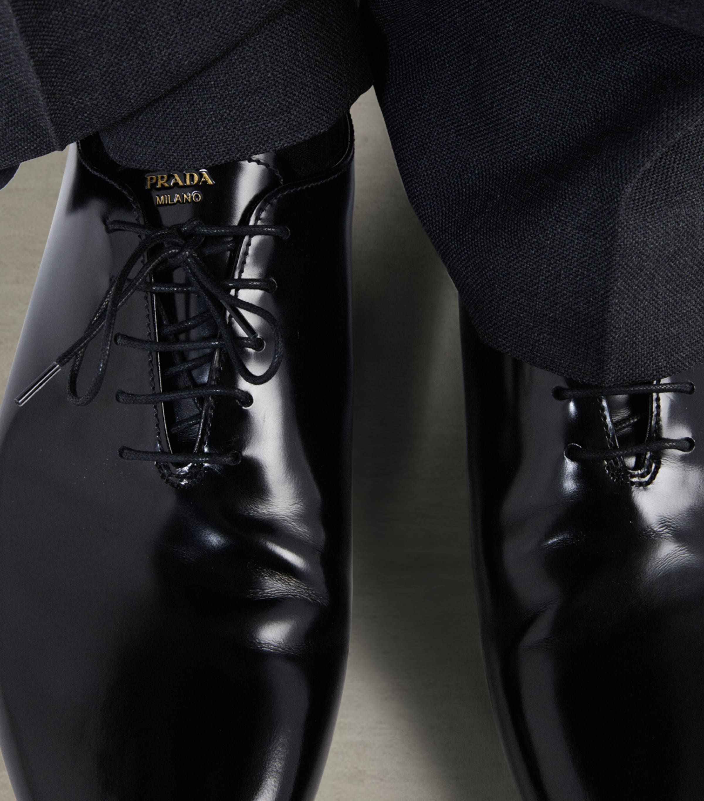 Leather Oxford Shoes F0002 Image 7