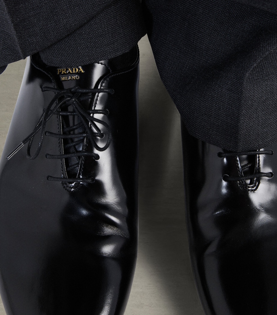 Leather Oxford Shoes F0002 Image 7