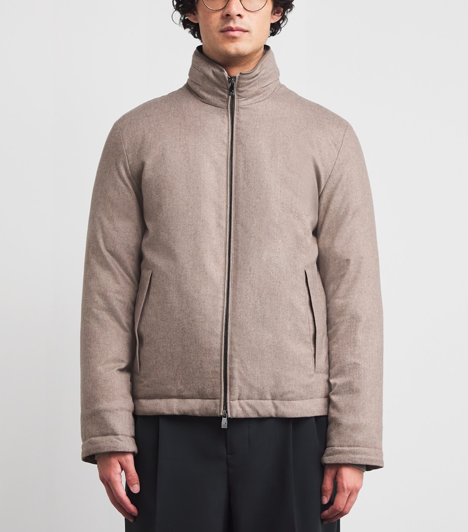 MicroCashmere Hybrid Field Jacket 029 NATURAL / BEIGE Image 3