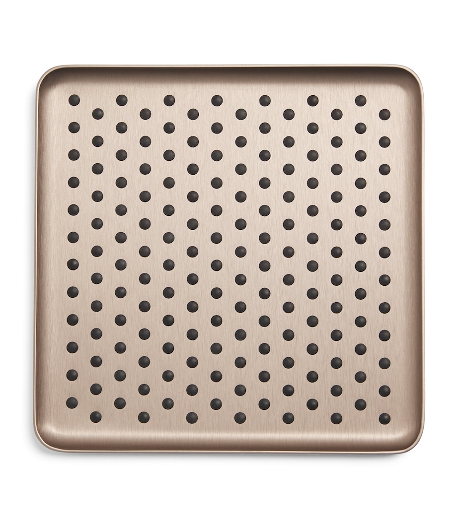 Rubber Grip Coaster (9cm x 9cm) MOCHA Image 1