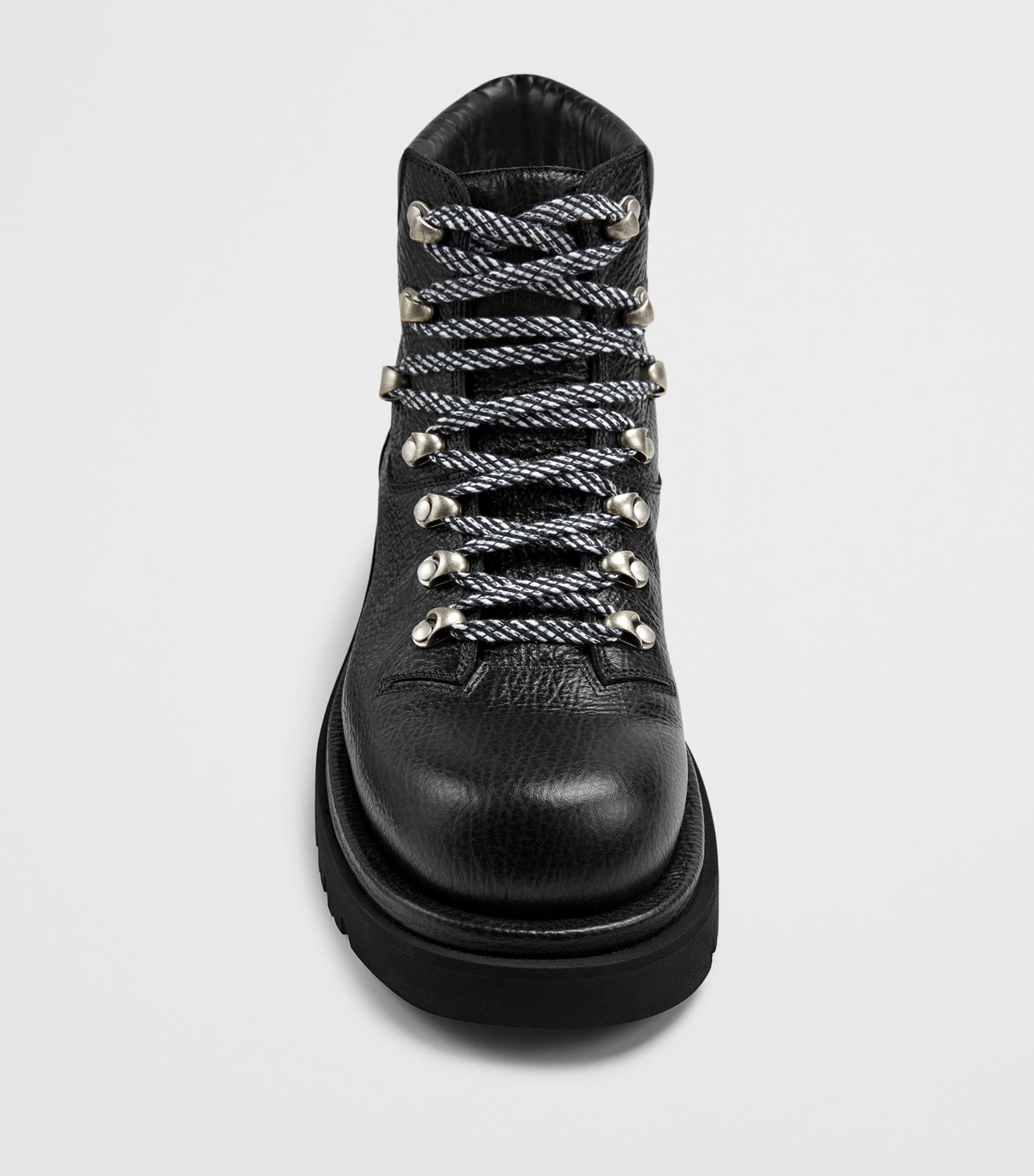 Leather Lace-Up Boots 1000 Image 4