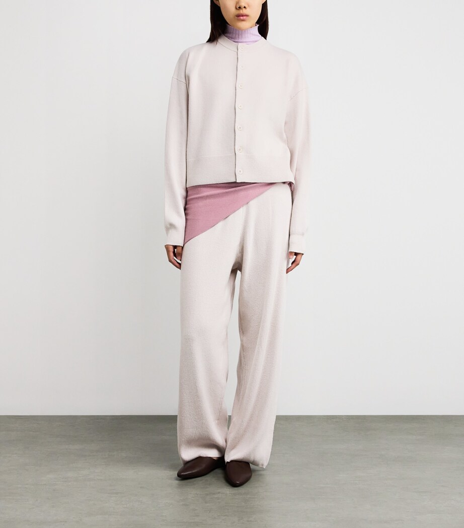 Cashmere-Blend No.170 Chou Cardigan CHALK Image 2