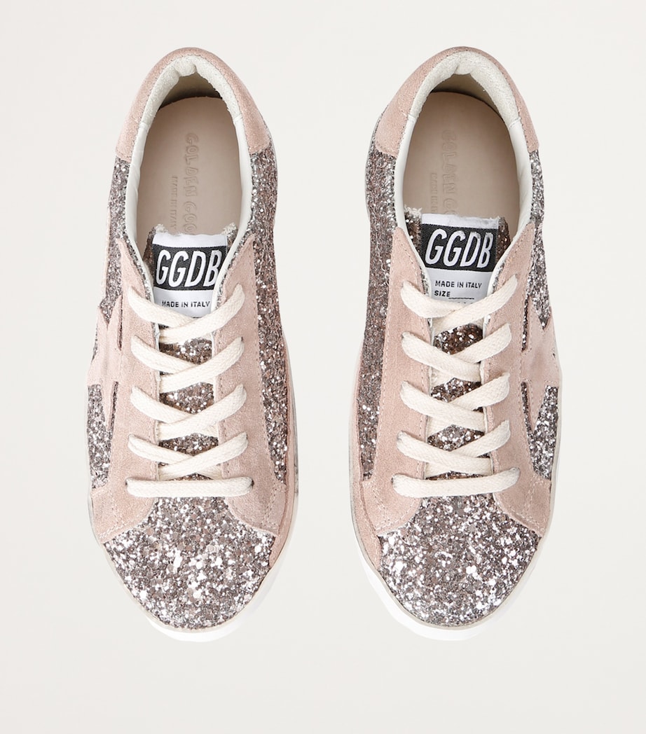 Golden Goose Leather Super-Star Sneakers Bronze Com Image 4
