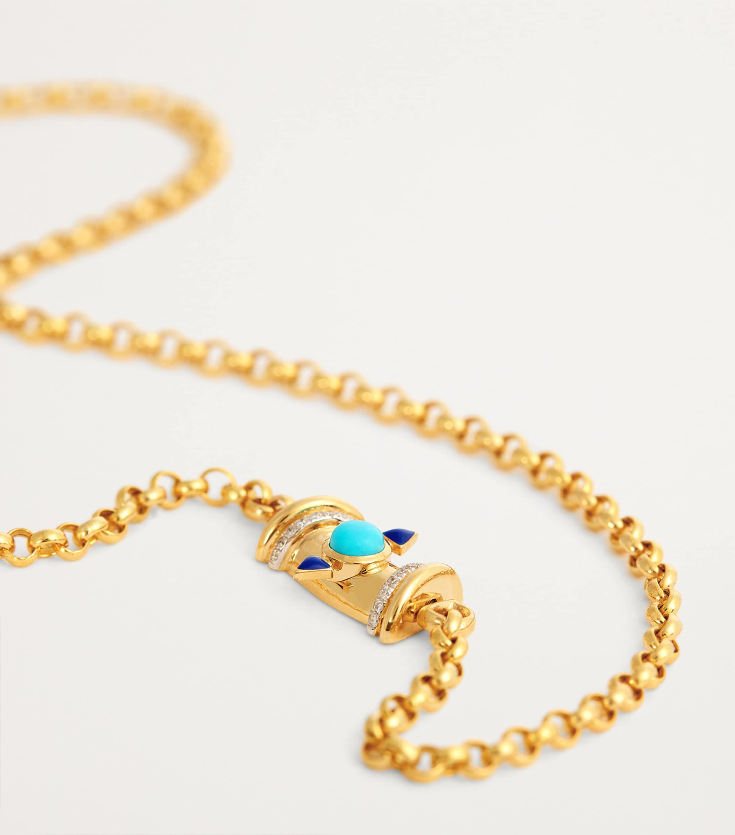 L'ATELIER NAWBAR Yellow Gold, Diamond and Gemstone Lot N*91 Necklace Yellow Gold Image 5
