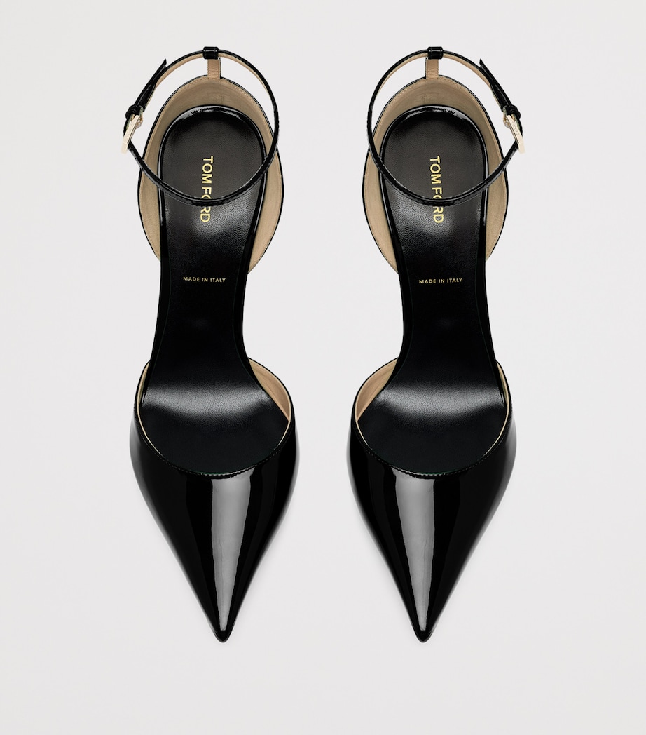 TOM FORD Patent Leather Vertigo Pumps 105 Naa Image 5