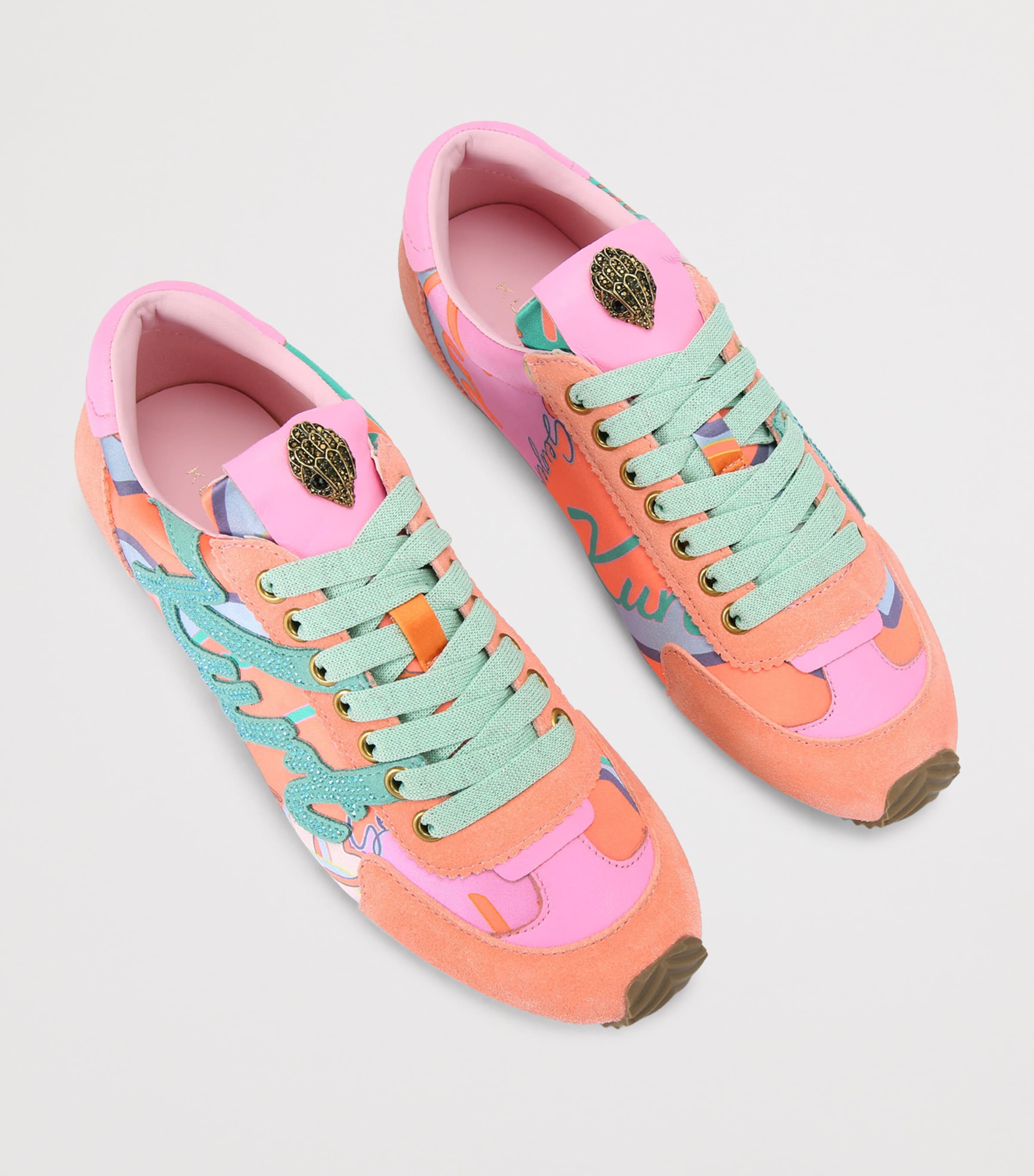 Kurt Geiger London Suede Islington Sneakers Mult/other Image 4