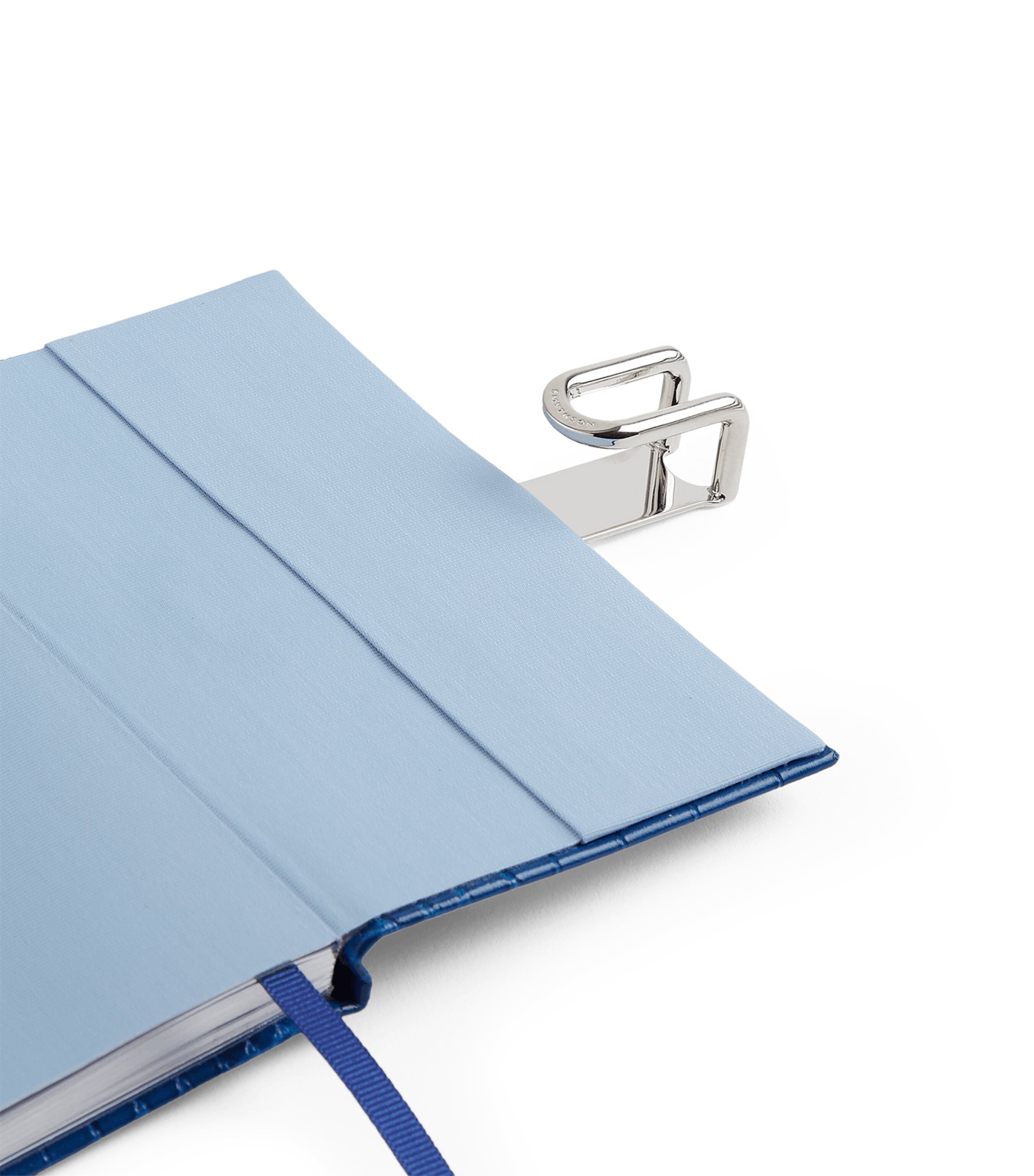 Smythson Leather Panama Weekly Diary 2027 Cerulean Image 4