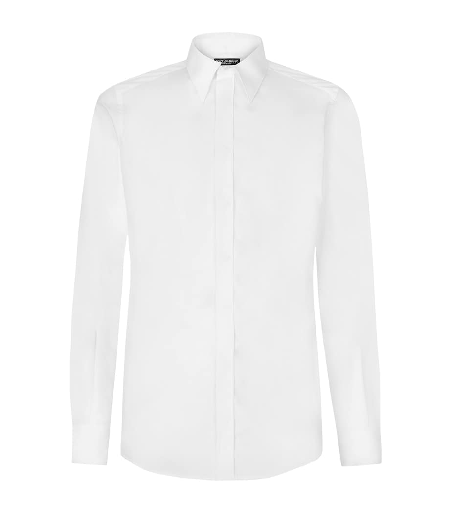 Cotton Shirt W0800-OPTICAL WHITE Image 1