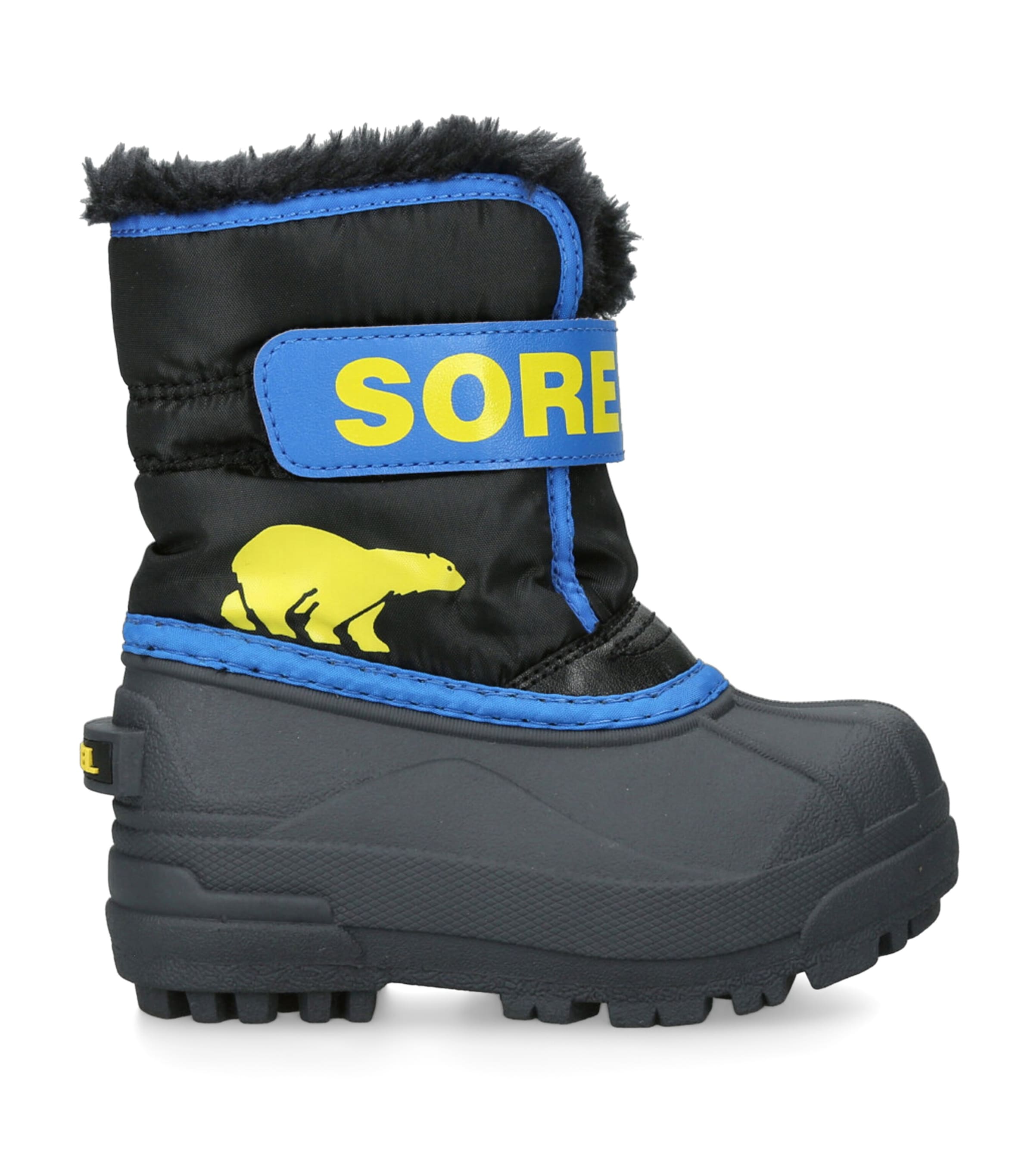 Sorel Kids' Snow Commander Snow Boots In Black
