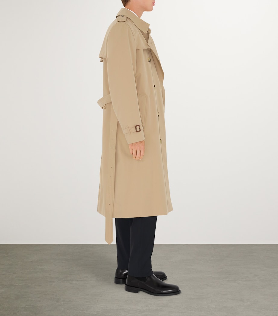 Long Kensington Heritage Trench Coat HONEY Image 4