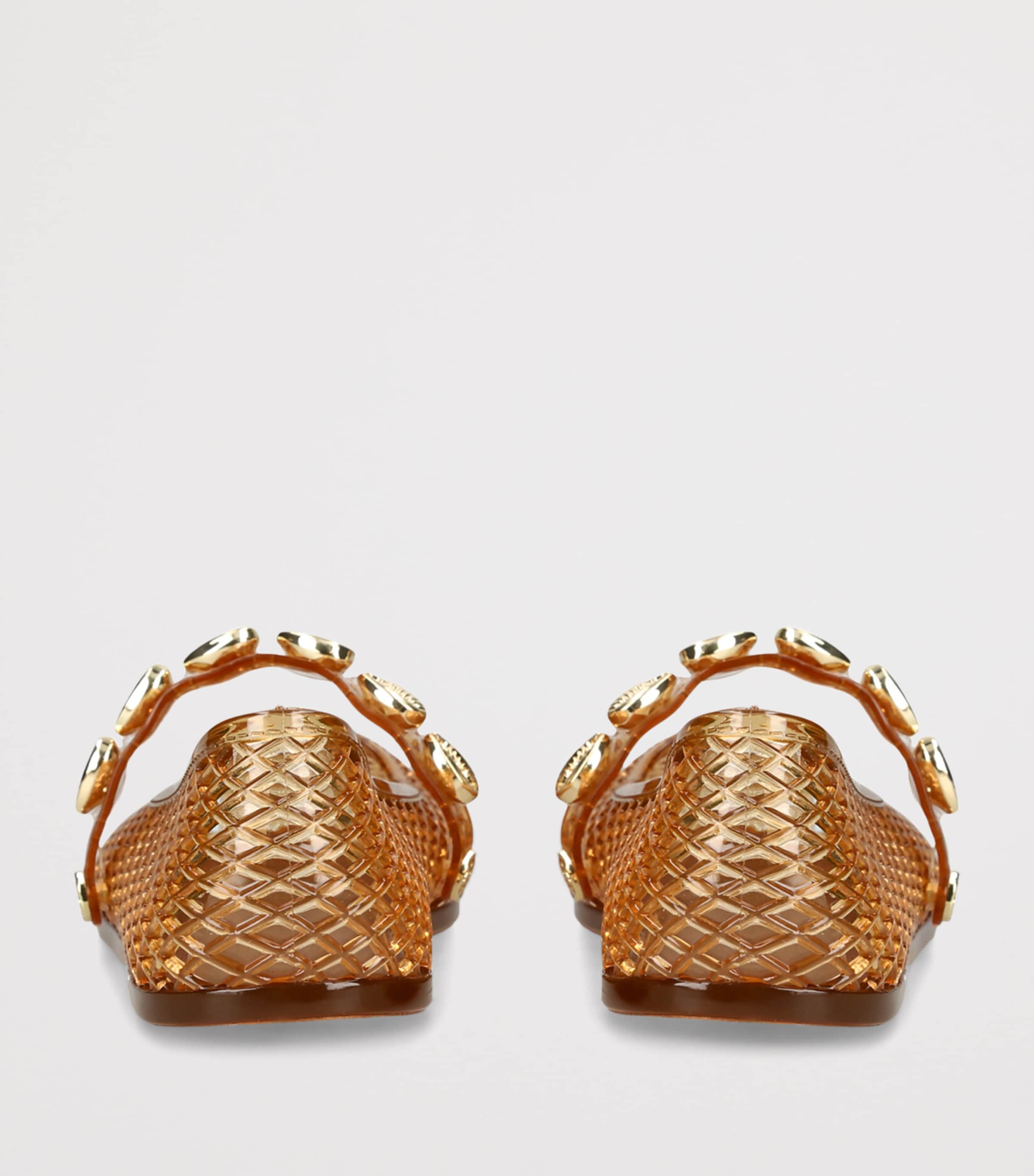 Ancient Greek Sandals Jelly Iro Ballet Flats Camel Image 2