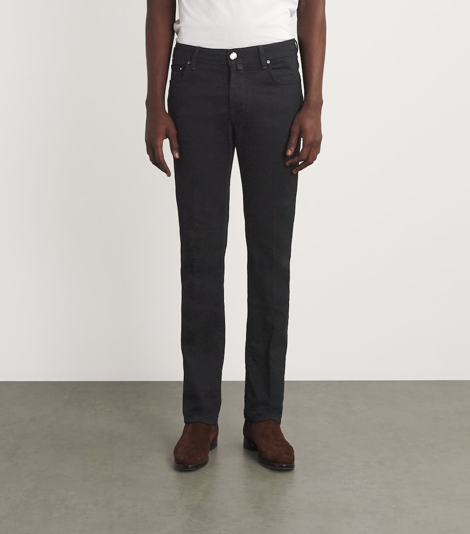 Lizardskin-Patch Bard Slim Jeans 001D Image 3